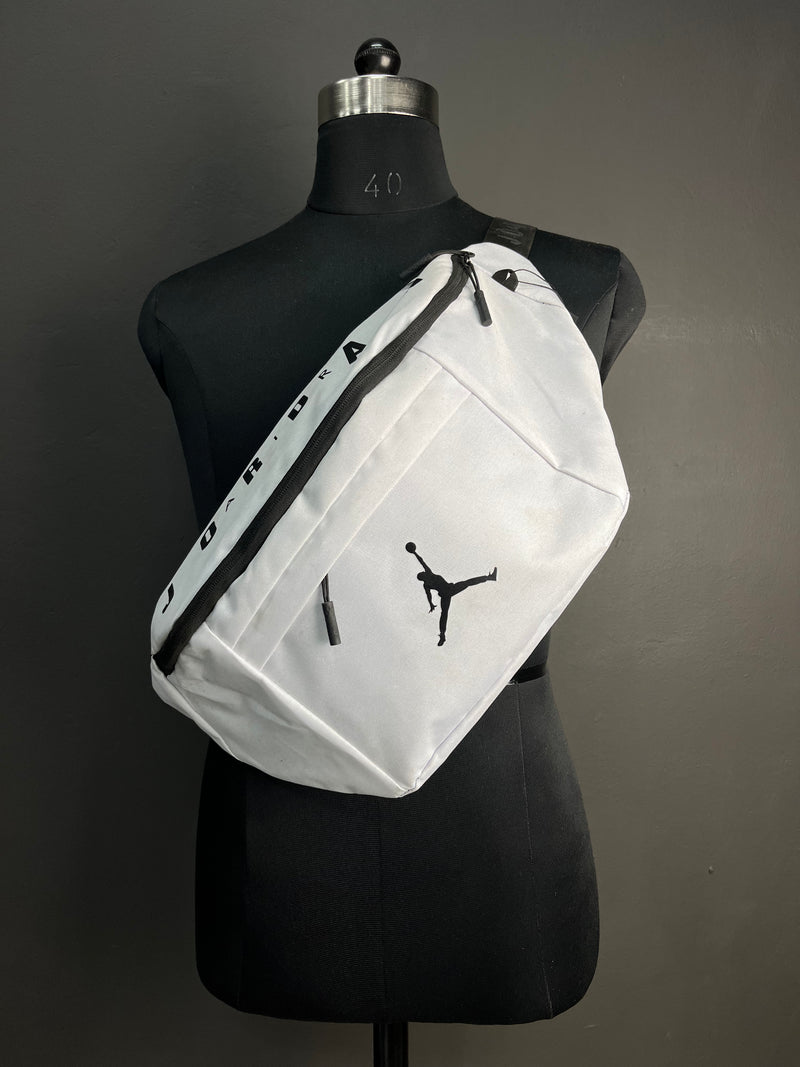 JORDAN White Fanny Pack