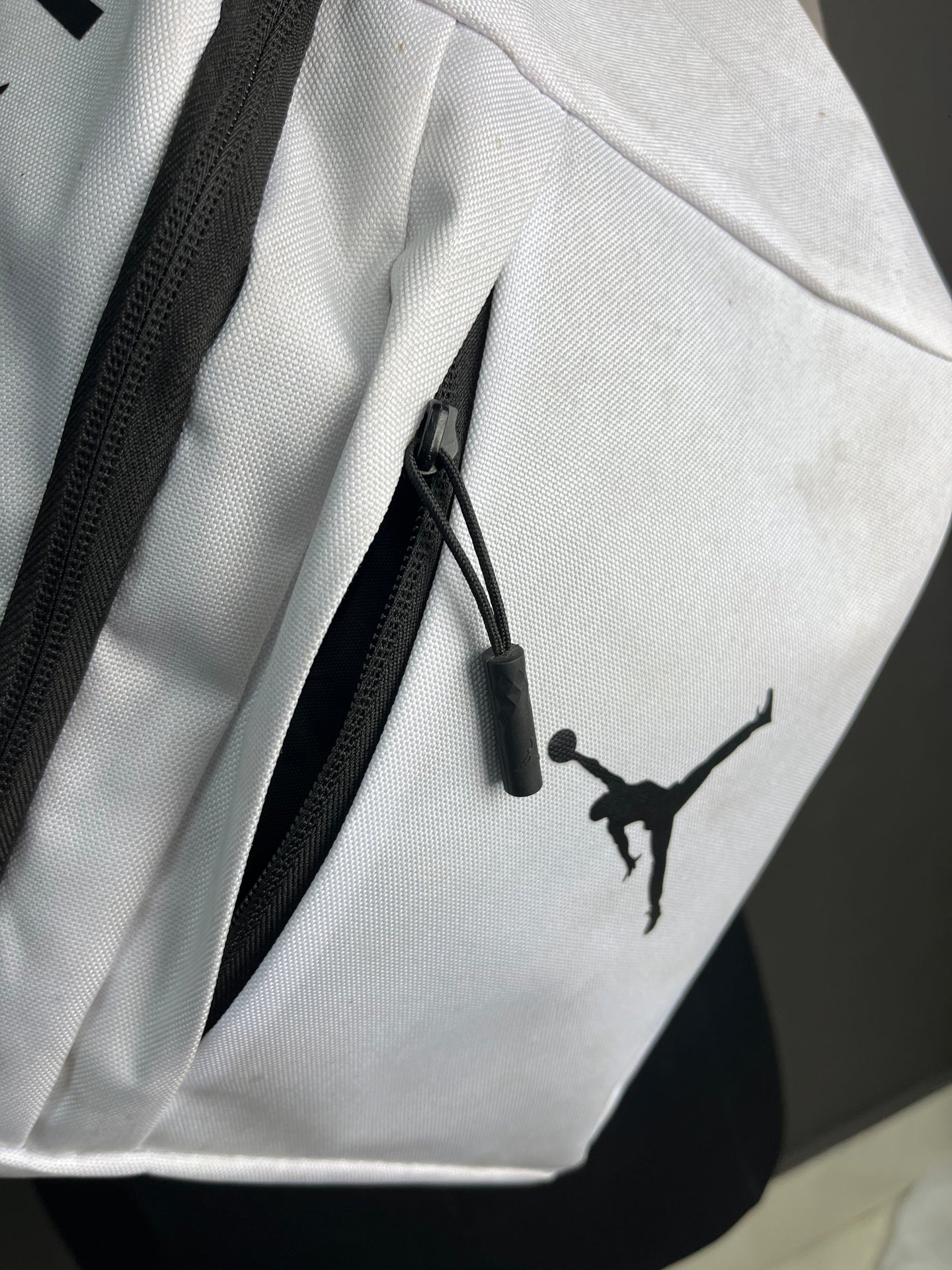 JORDAN White Fanny Pack
