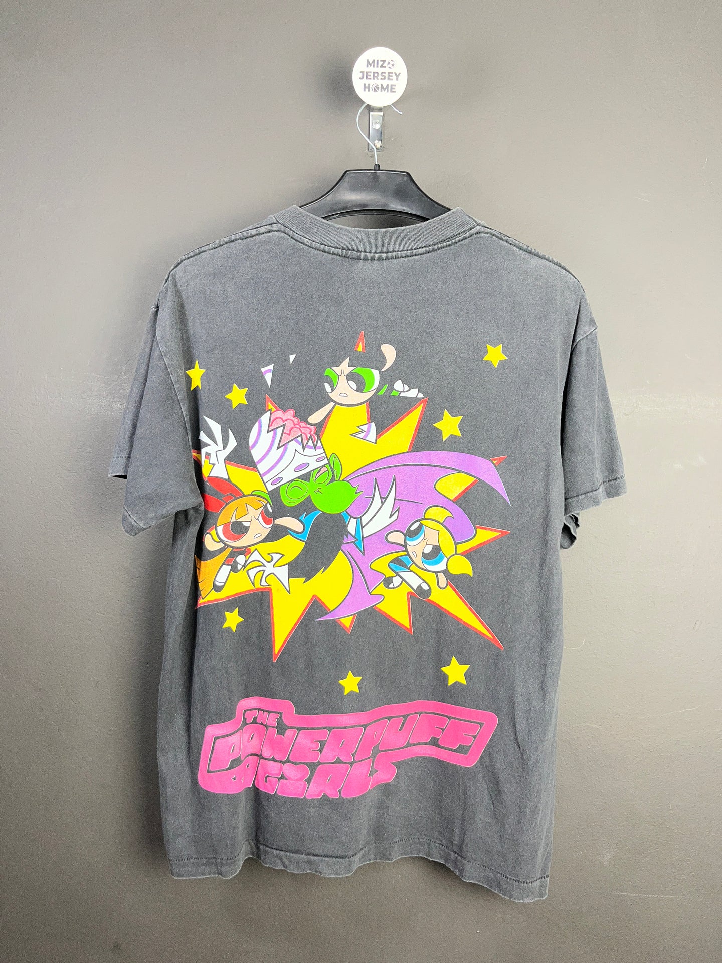 The Powerpuff Girls Charcoal Grey T-Shirt (Size-L)