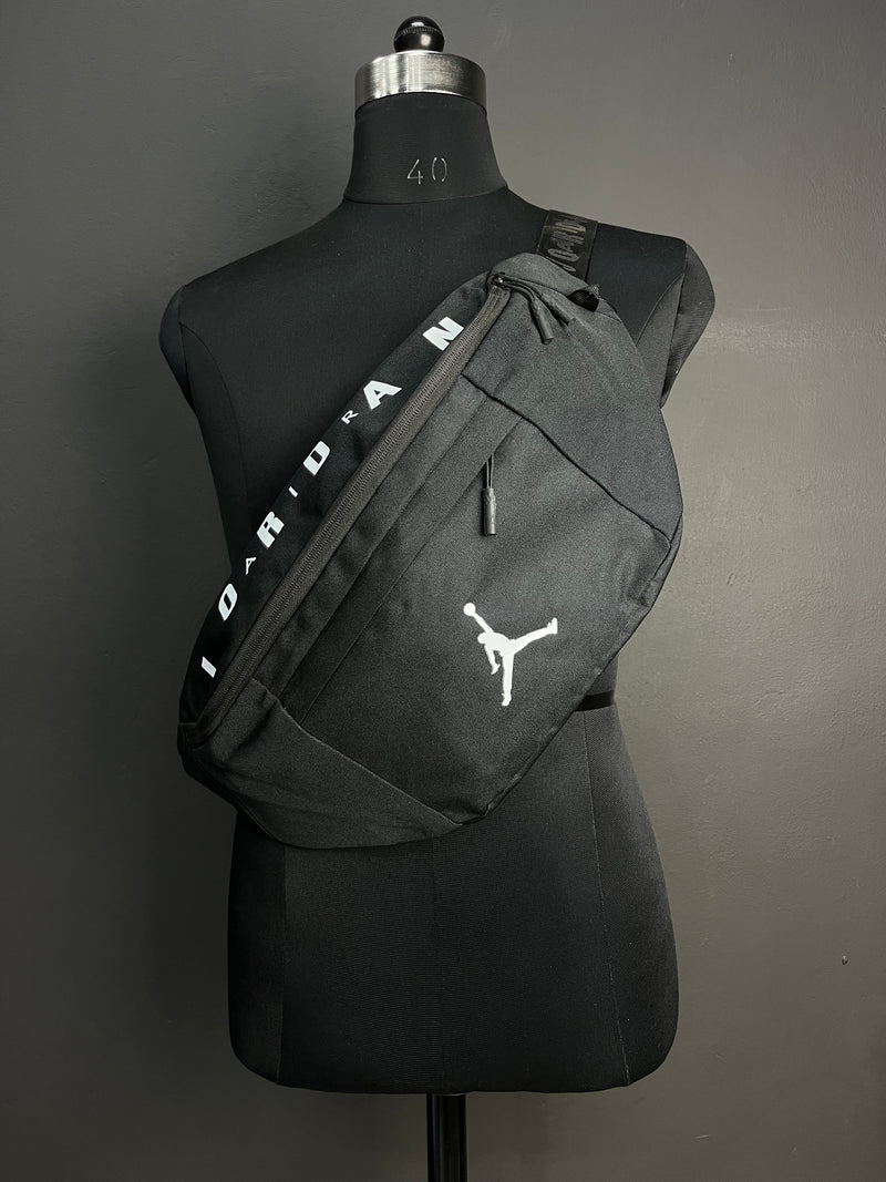 JORDAN Black Fanny Pack