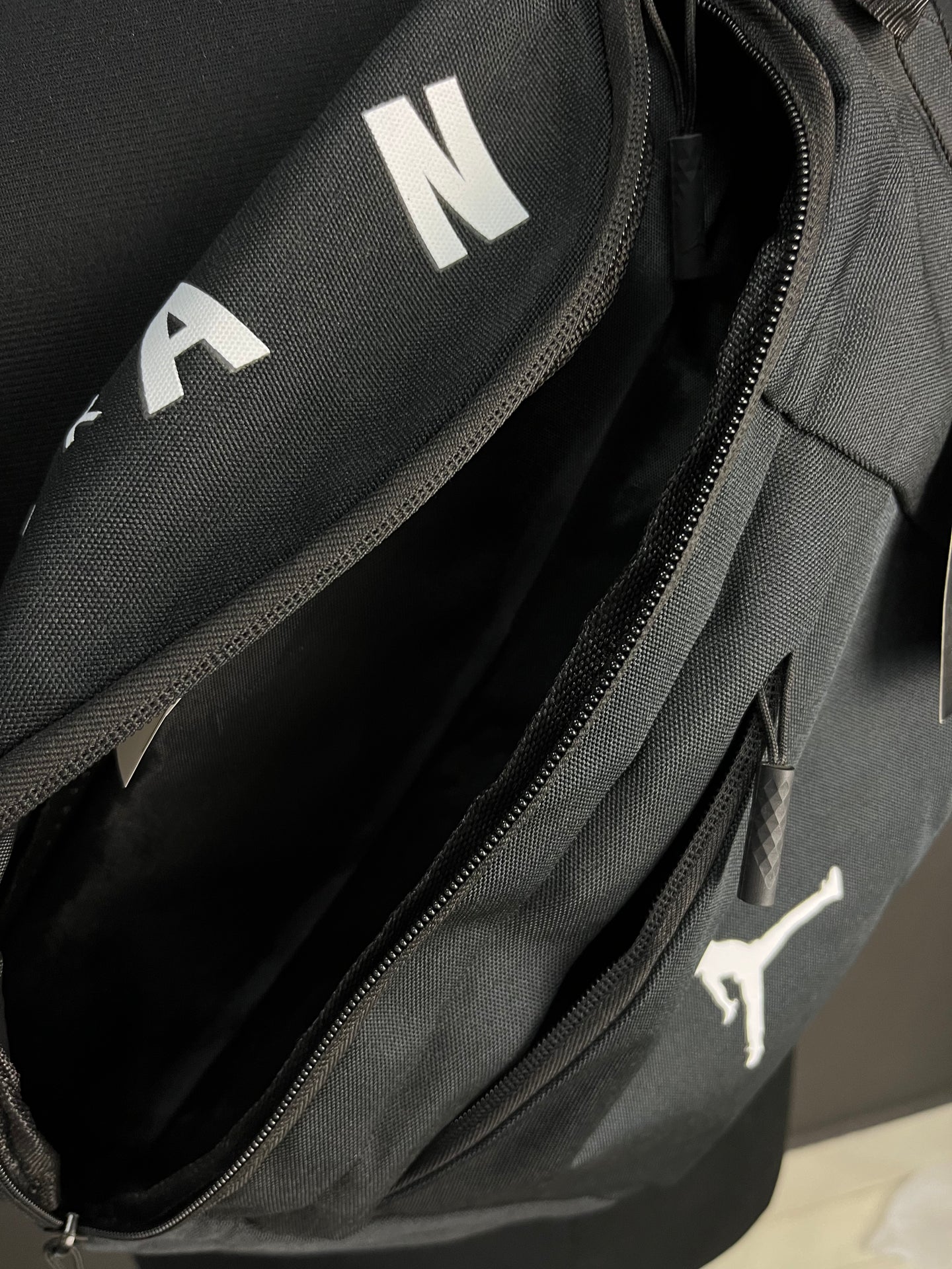 JORDAN Black Fanny Pack