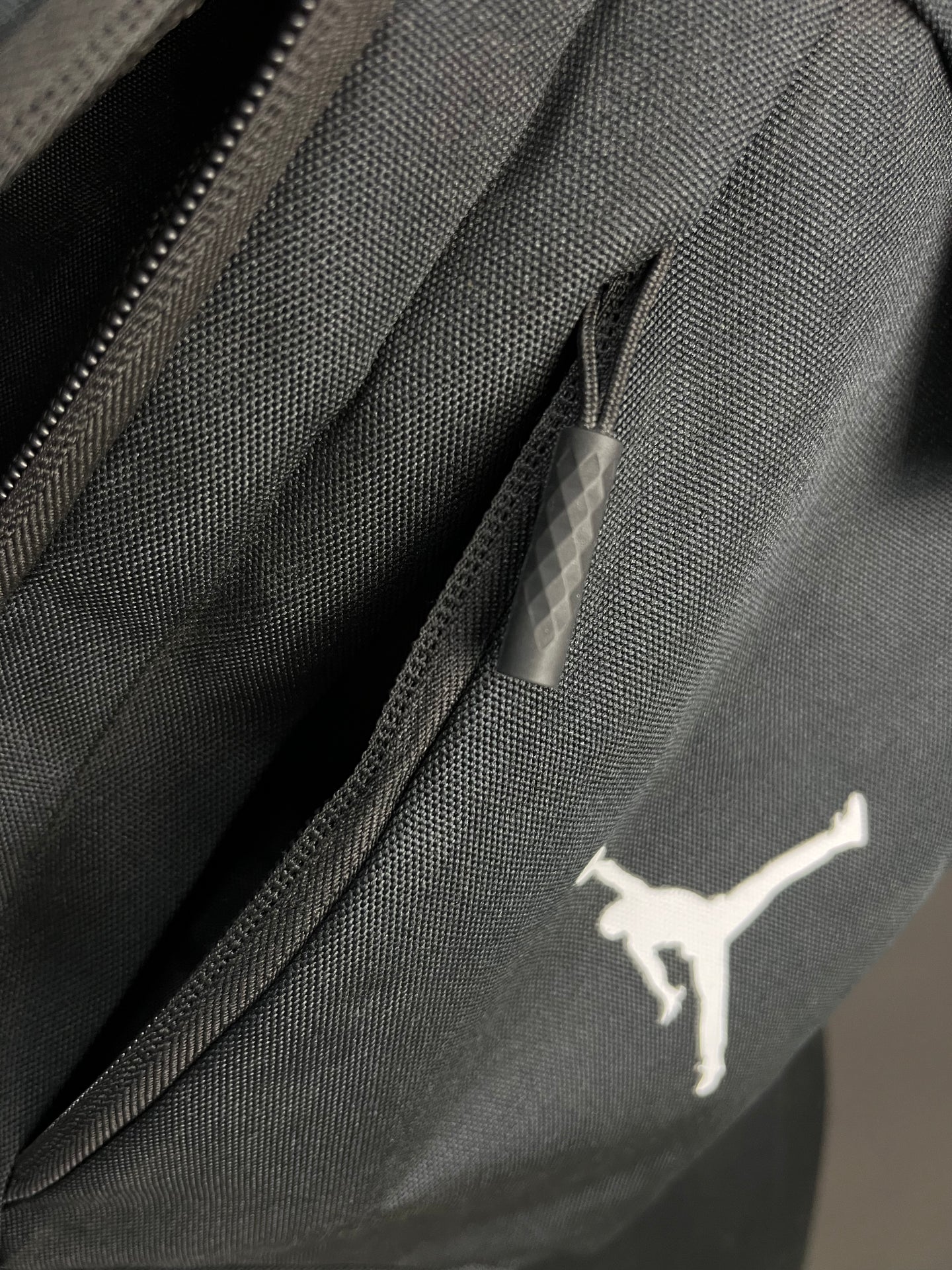 JORDAN Black Fanny Pack