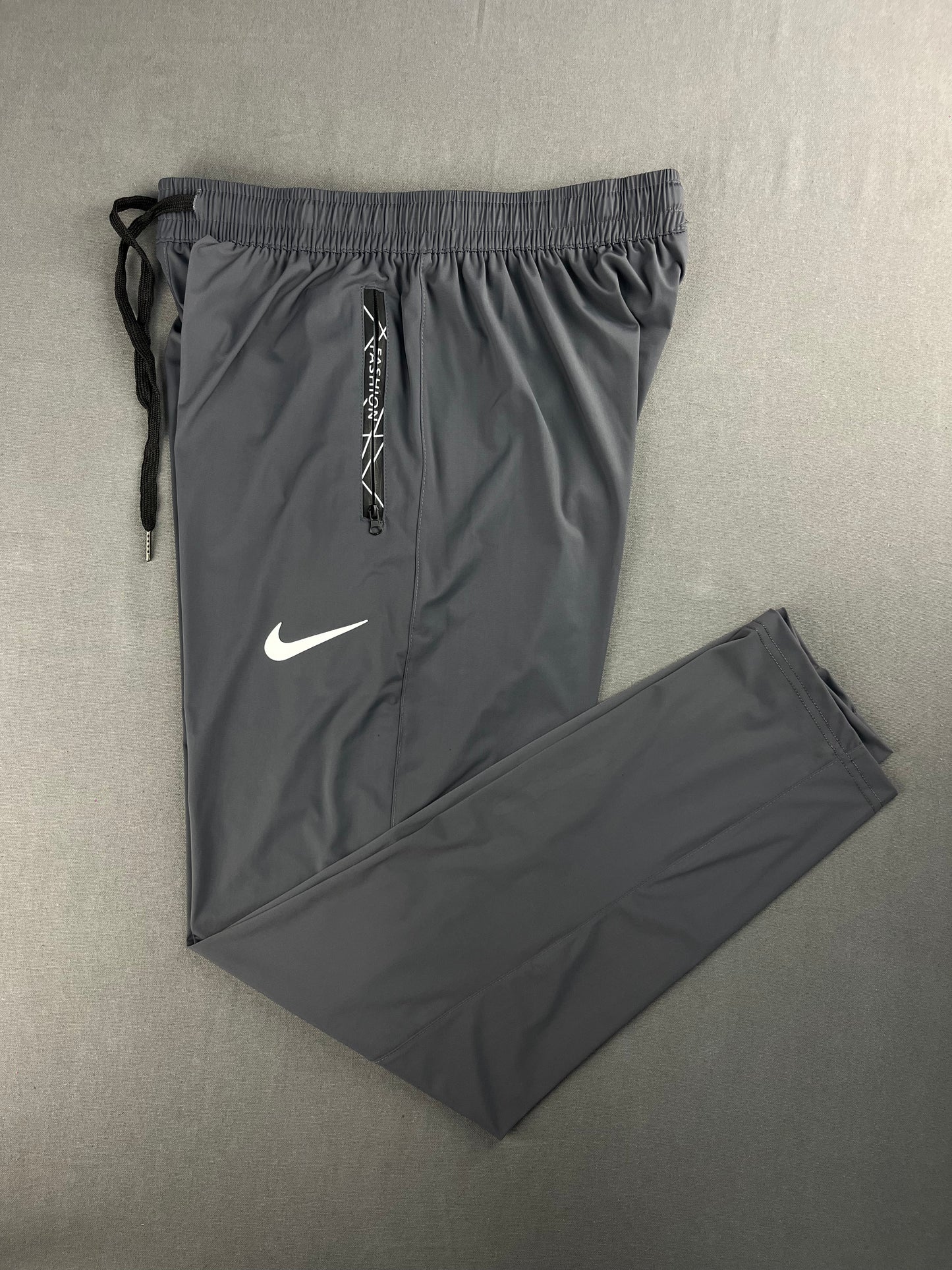 NIKE Men's Workout Grey Track Pants