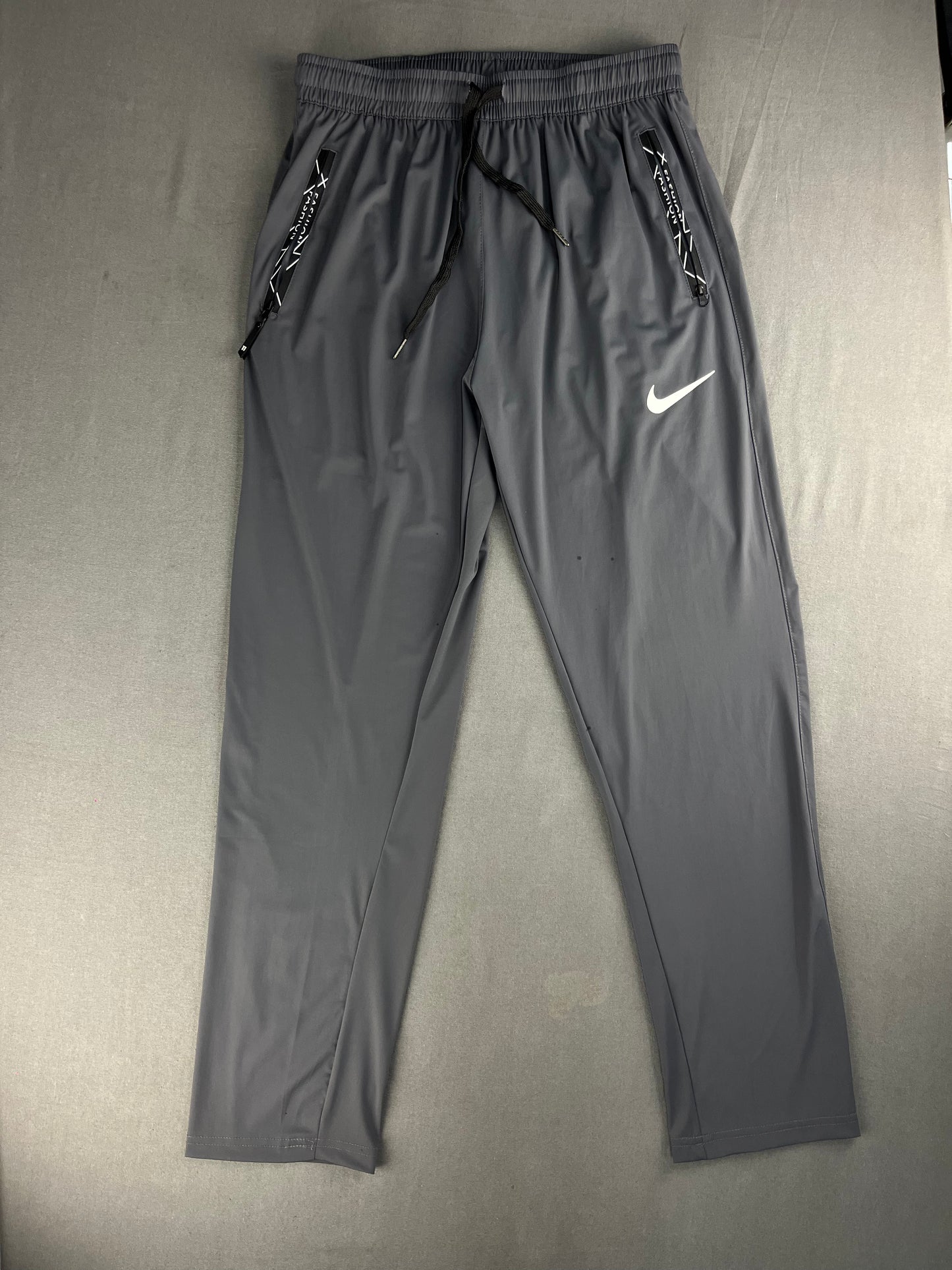 NIKE Men's Workout Grey Track Pants