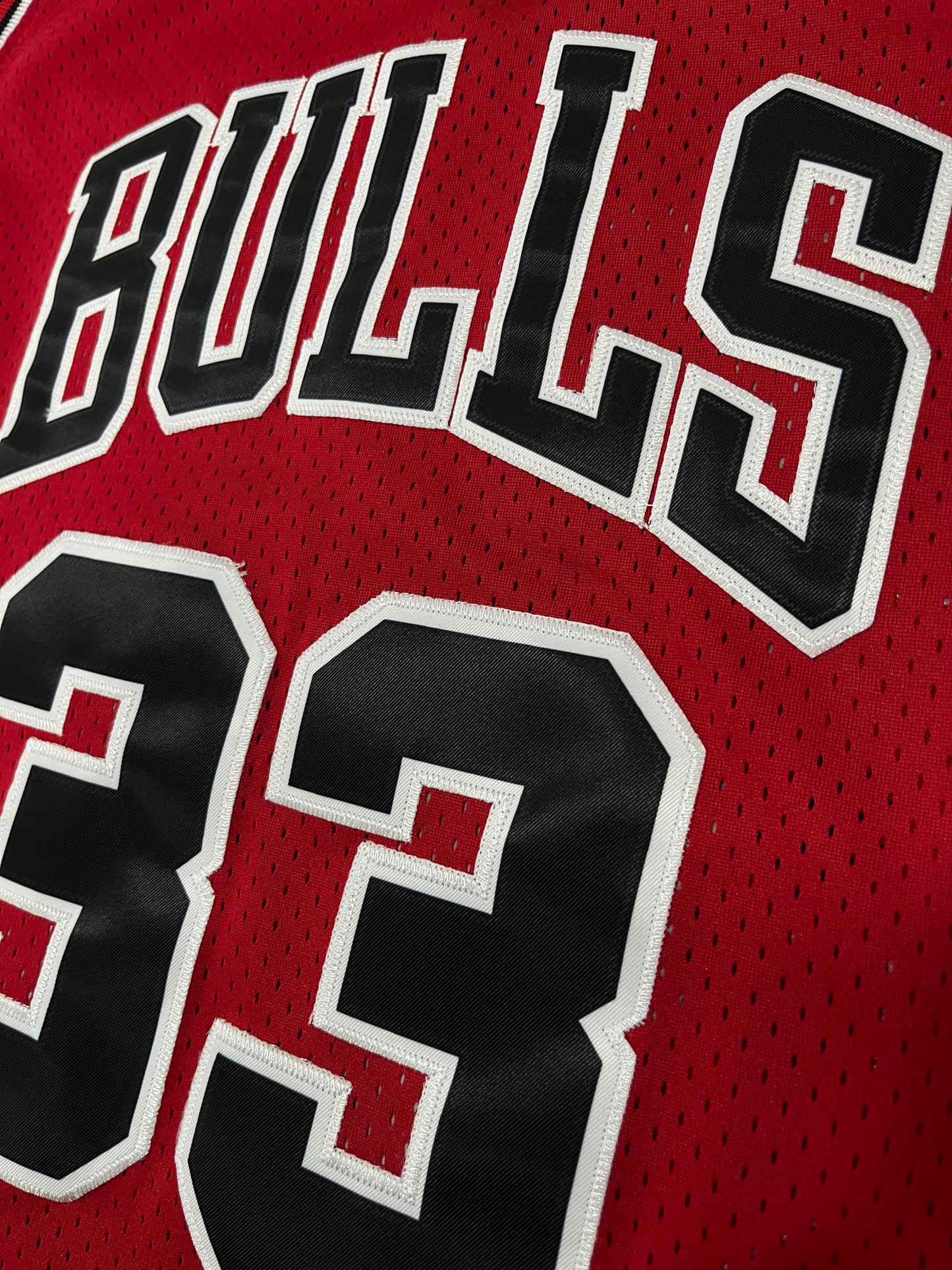 PIPPEN 33 Red Chicago Bulls NBA Jersey