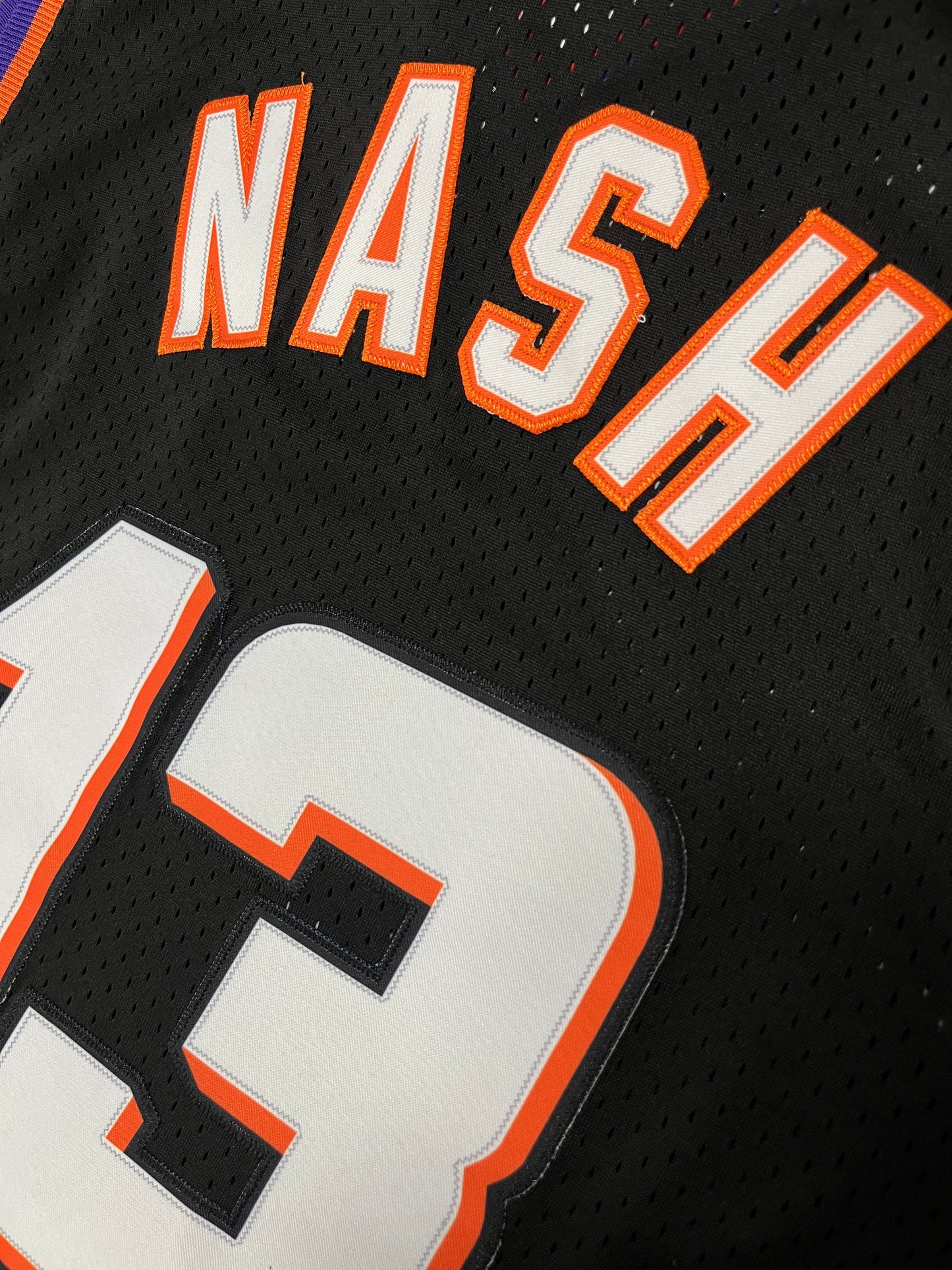 NASH 13 Black Phoenix Suns NBA Jersey
