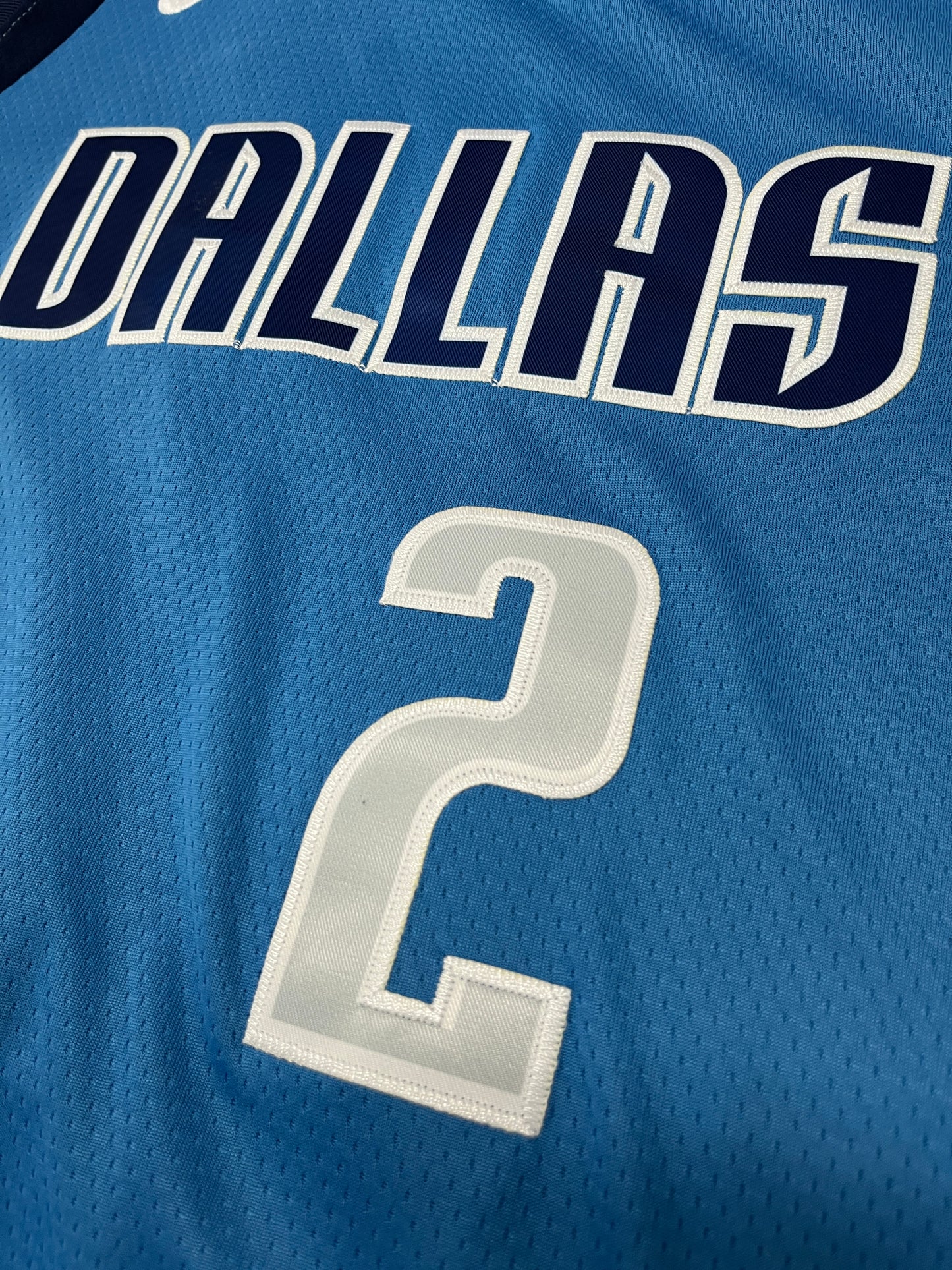 KYRIE IRVING 2 Light Blue Dallas Mavericks NBA Jersey