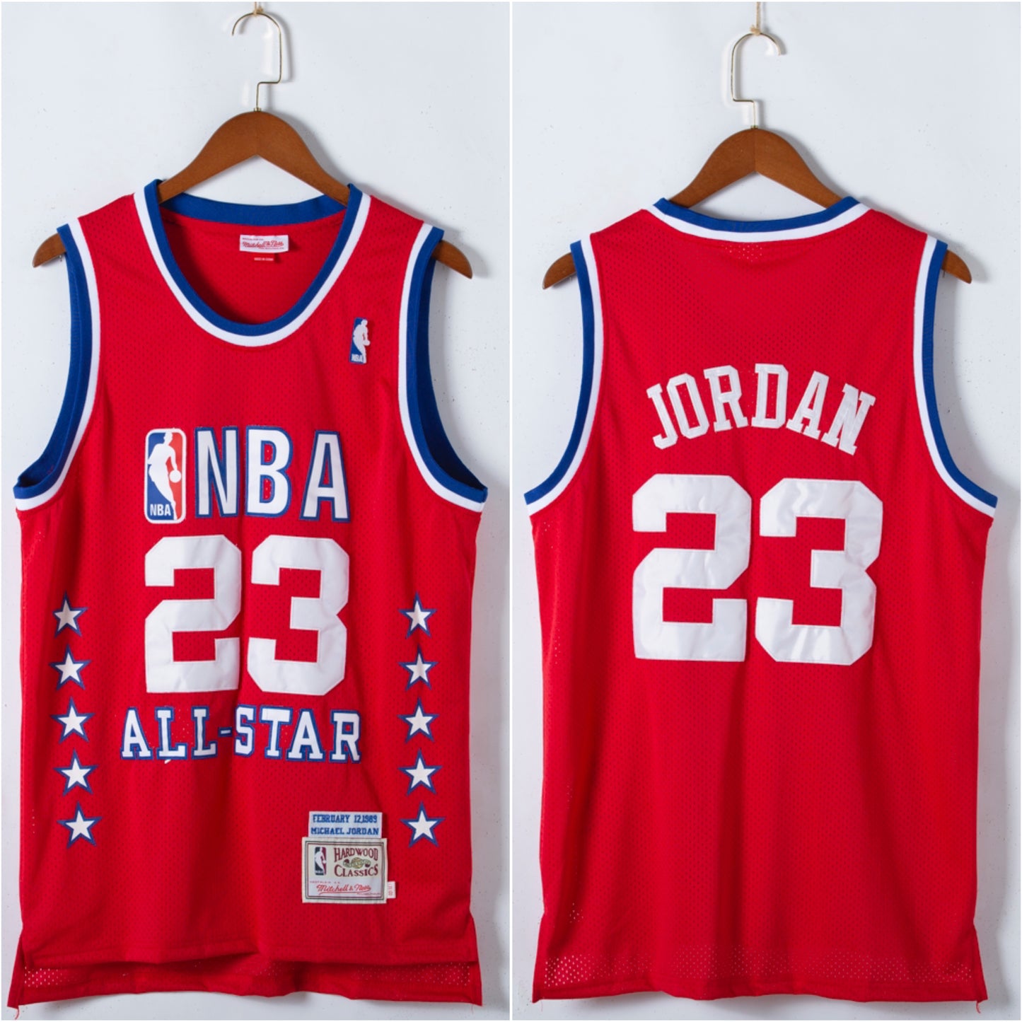 JORDAN 23 Red NBA ALL-STAR Jersey