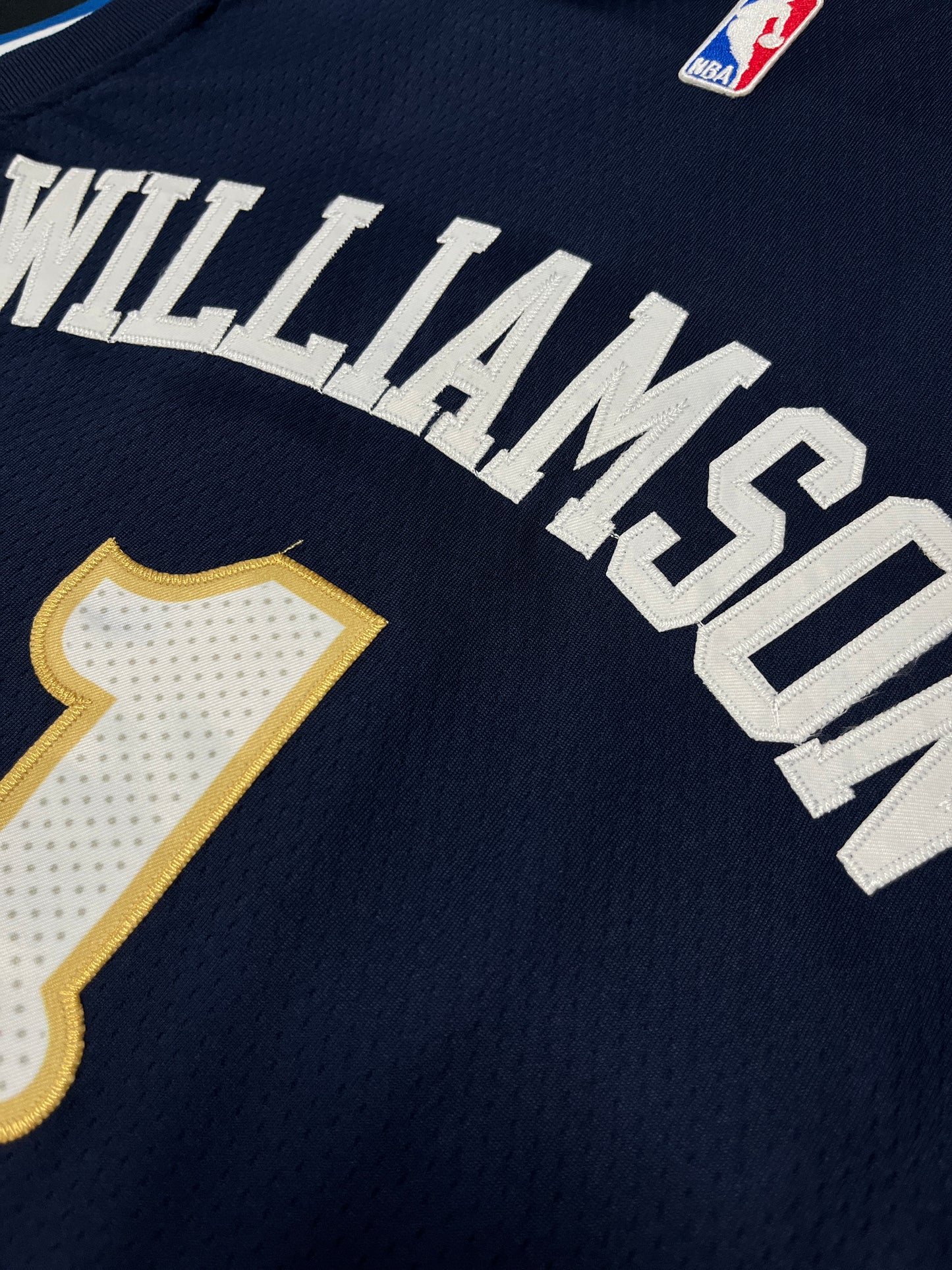 WILLIAMSON 1 Dark Blue  New Orleans Pelicans NBA Jersey