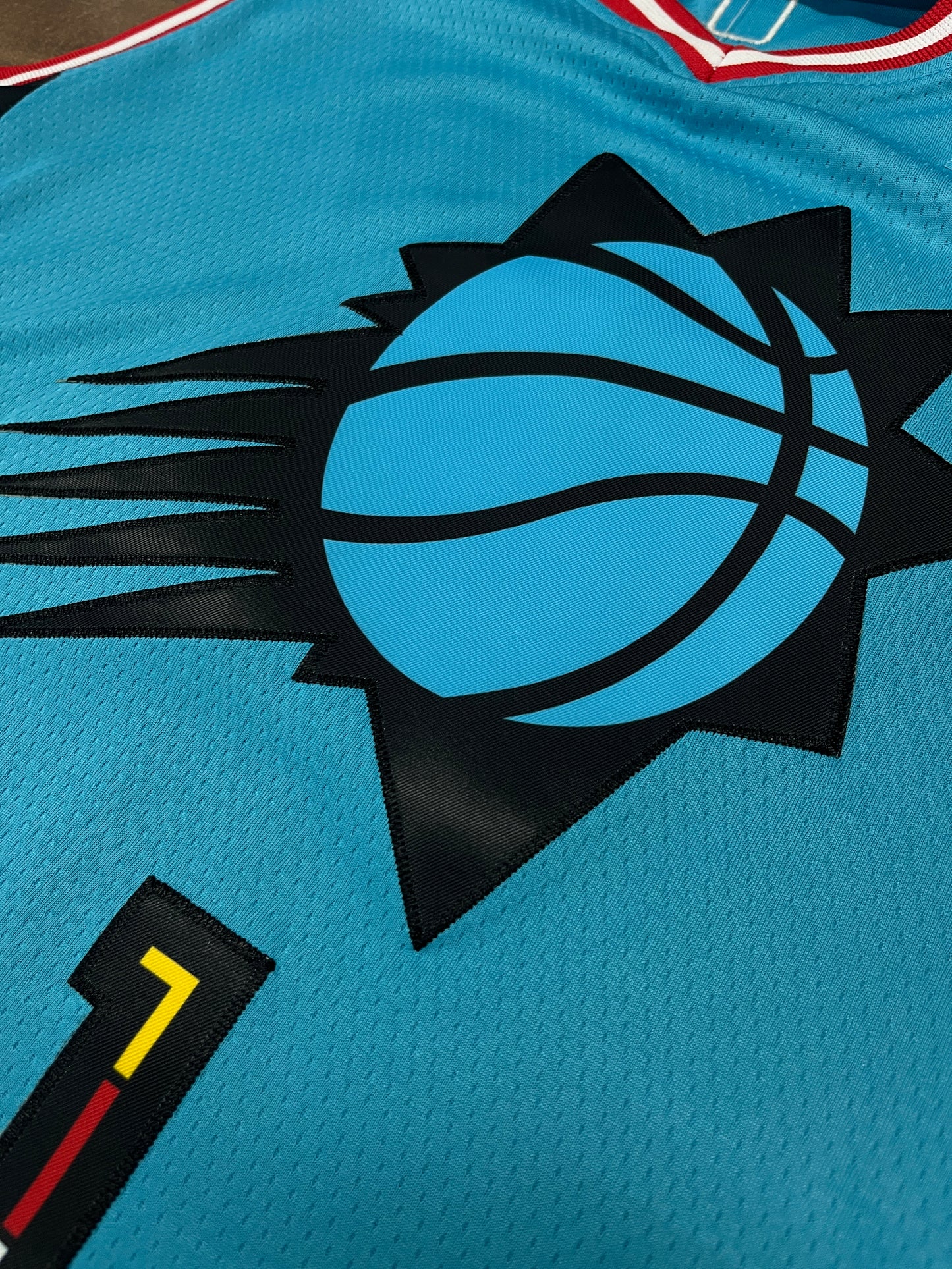 BOOKER 1 LIGHT BLUE Phoenix Suns NBA Jersey