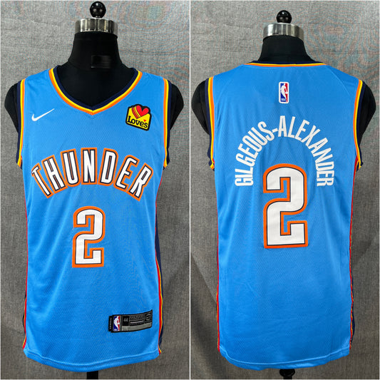 GILGEOUS-ALEXANDER Oklahoma City Thunder 2022-2023 Home NBA Jersey