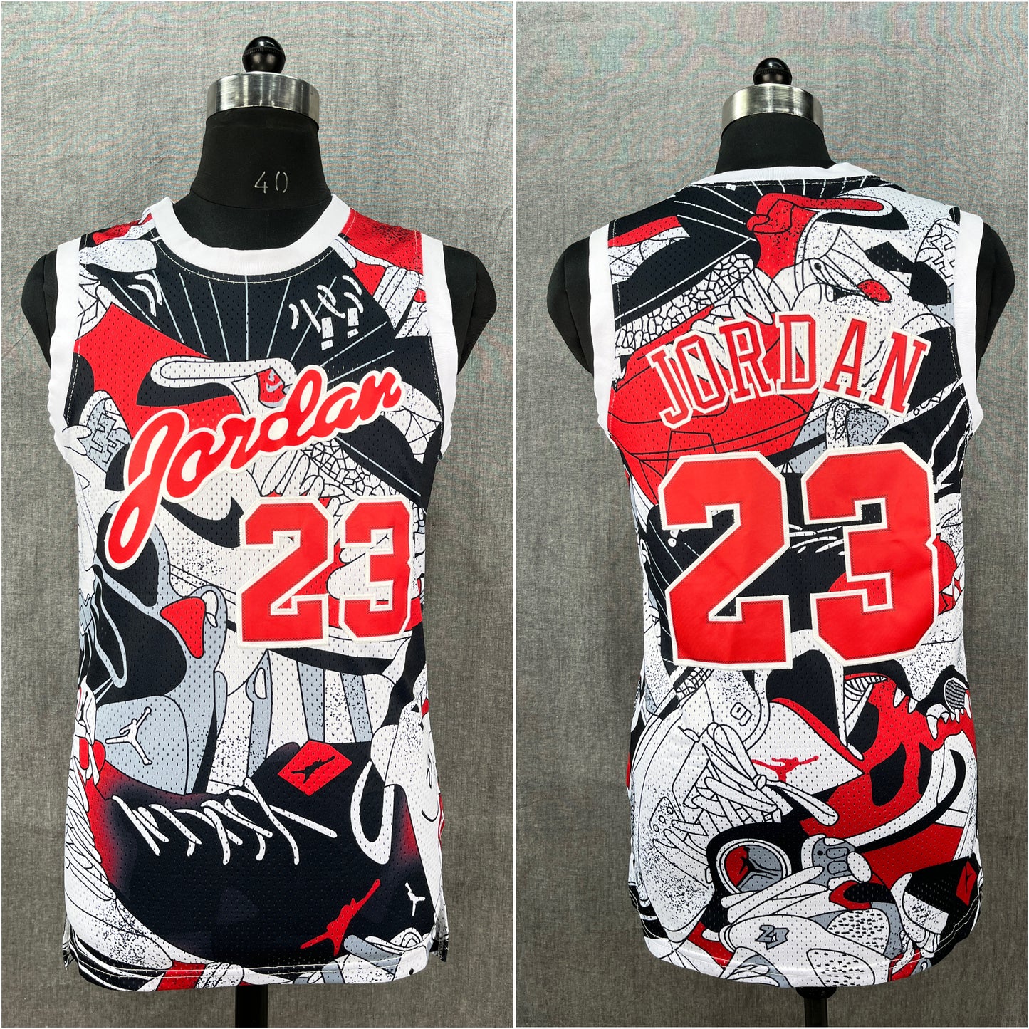 JORDAN 23 SNEAKER EDITION BASKETBALL JERSEY