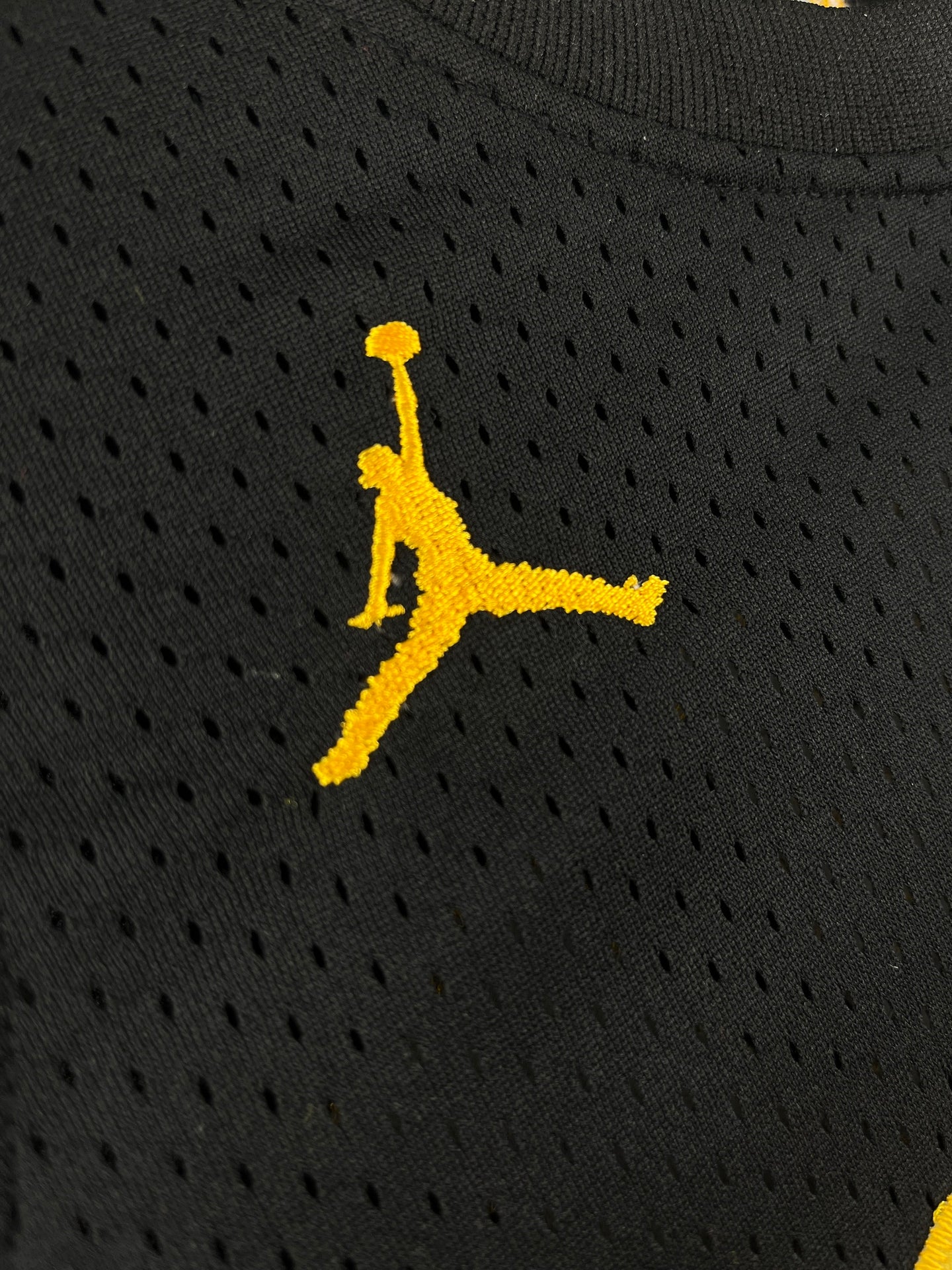 JORDAN 23 Black & Gold NBA Jersey