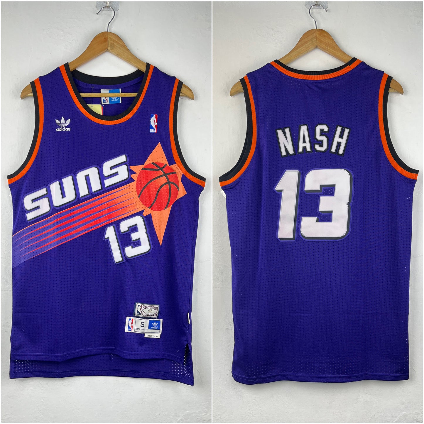 NASH 13 Purple Phoenix Suns NBA Jersey