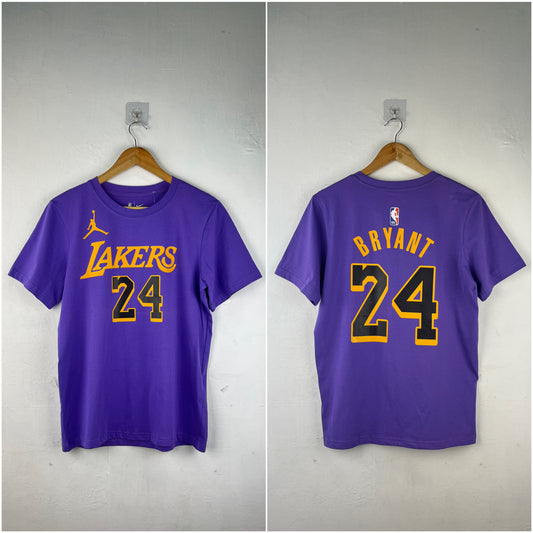 Bryant 24 Lakers Purple T-Shirt