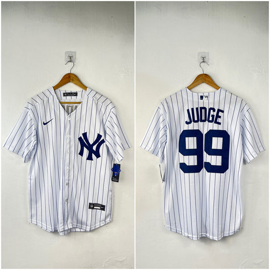 JUDGE 99 White New York MLB Jersey