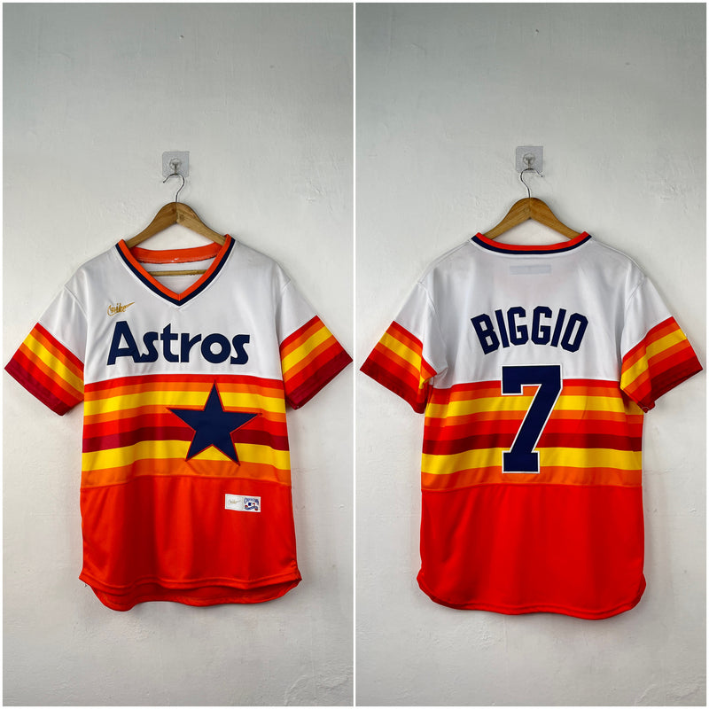 BIGGIO 7 White Astros  MLB Jersey