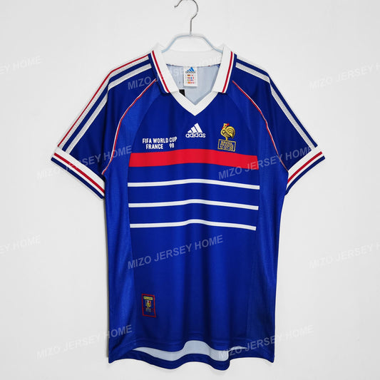 FRANCE Retro 1998 Home Jersey