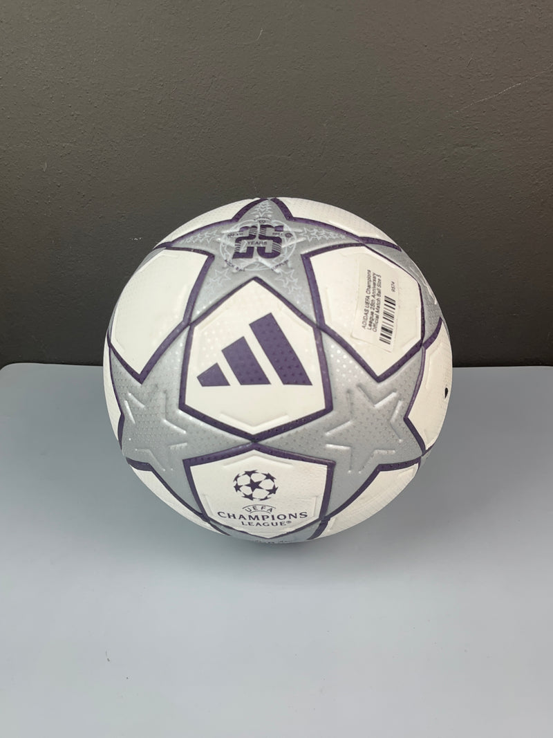 ADIDAS UEFA Champions League 25th Anniversary Official Match Ball Size 5