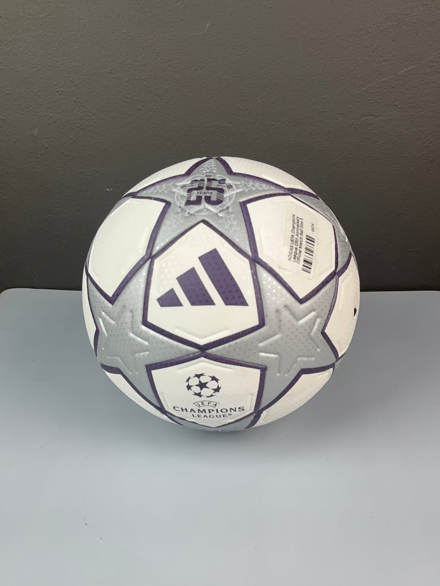 ADIDAS UEFA Champions League 25th Anniversary Official Match Ball Size 5