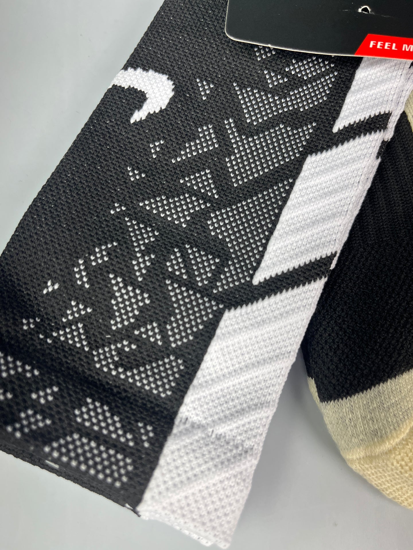 Nike Black Stripes Grip Socks Crew