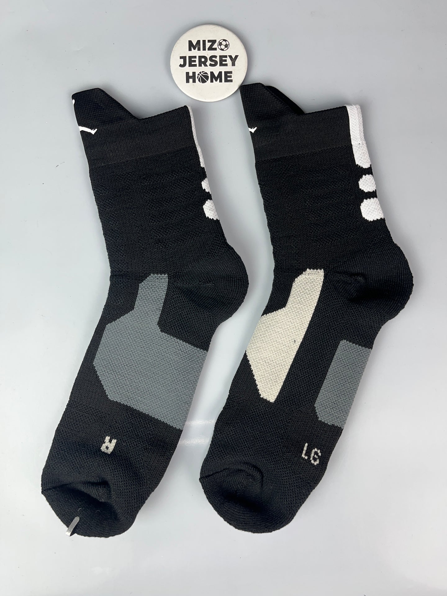 Jordan Black Ankle Socks