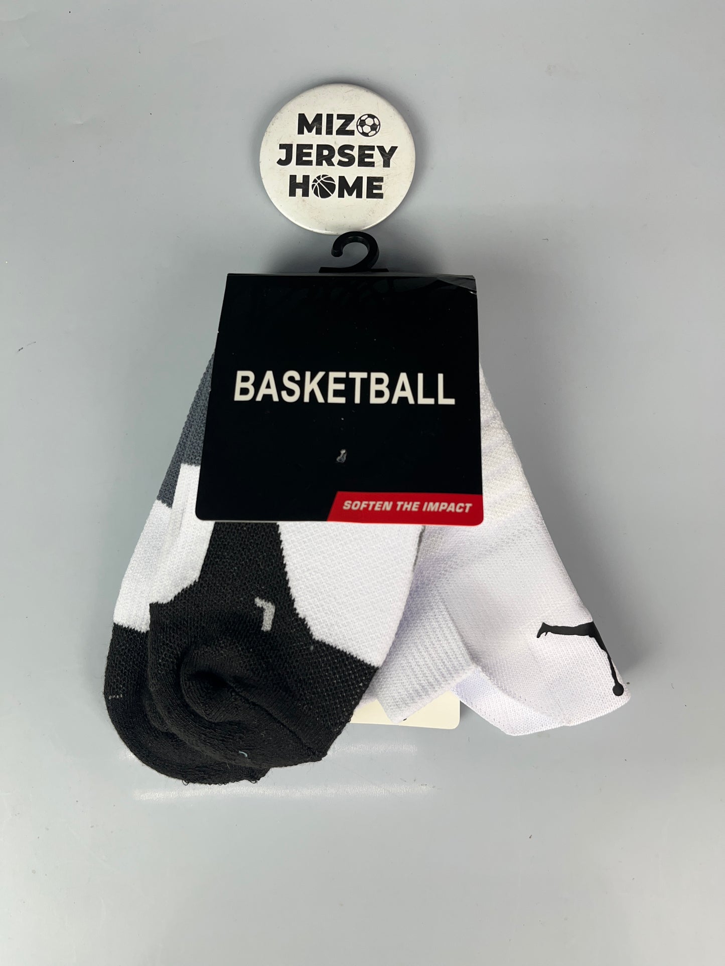 Jordan White Ankle Socks