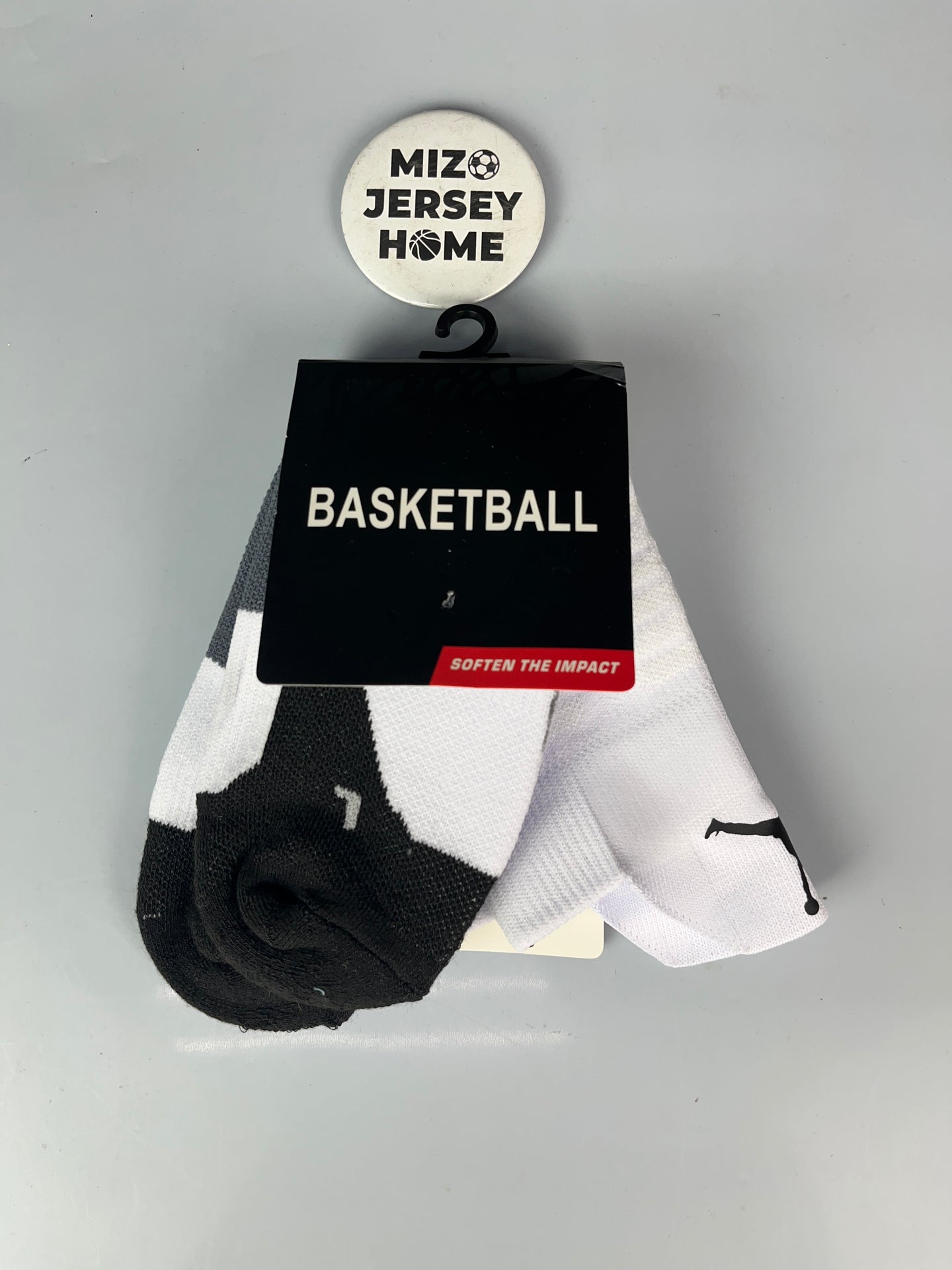 Jordan White Ankle Socks