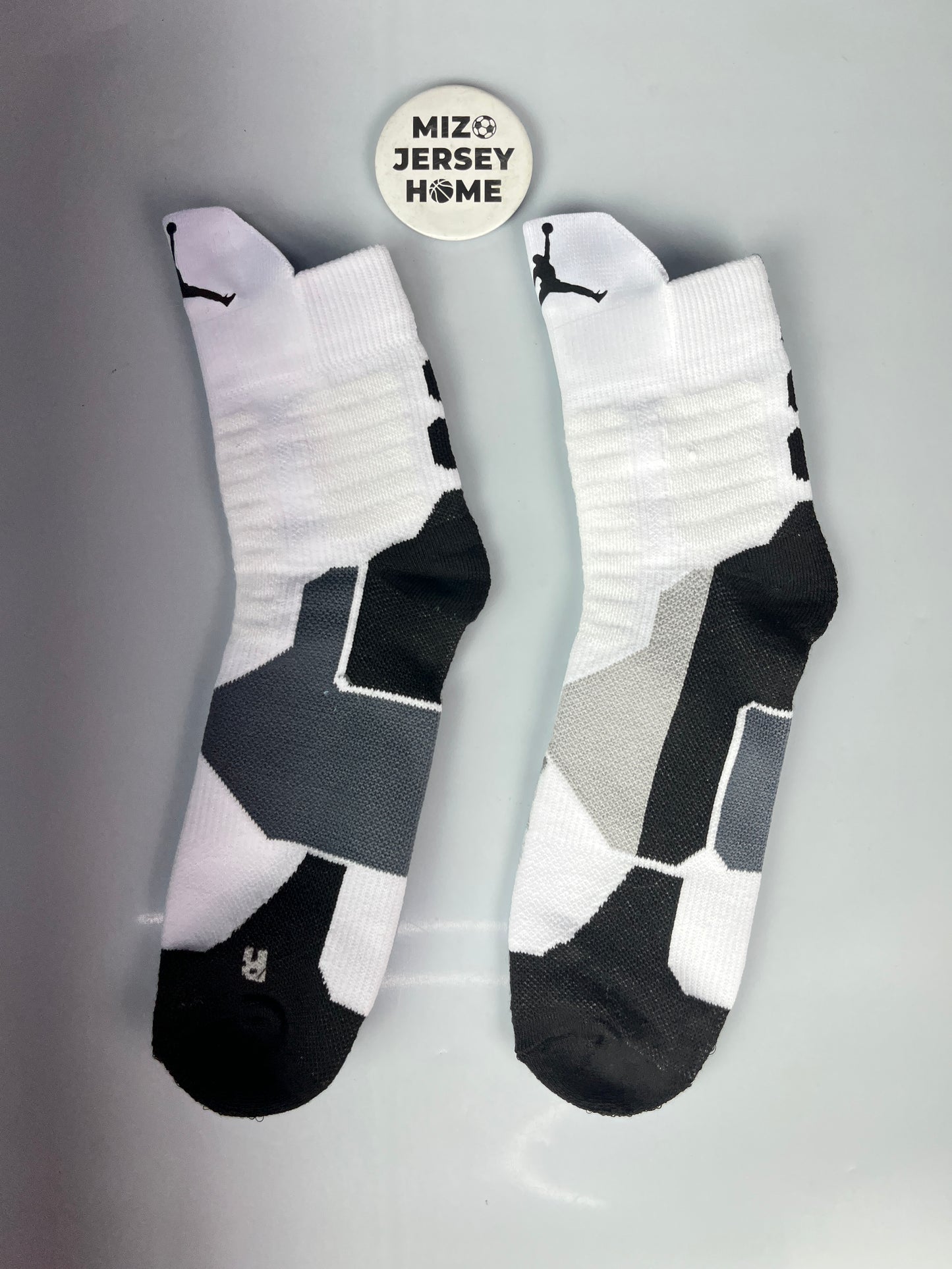 Jordan White Ankle Socks