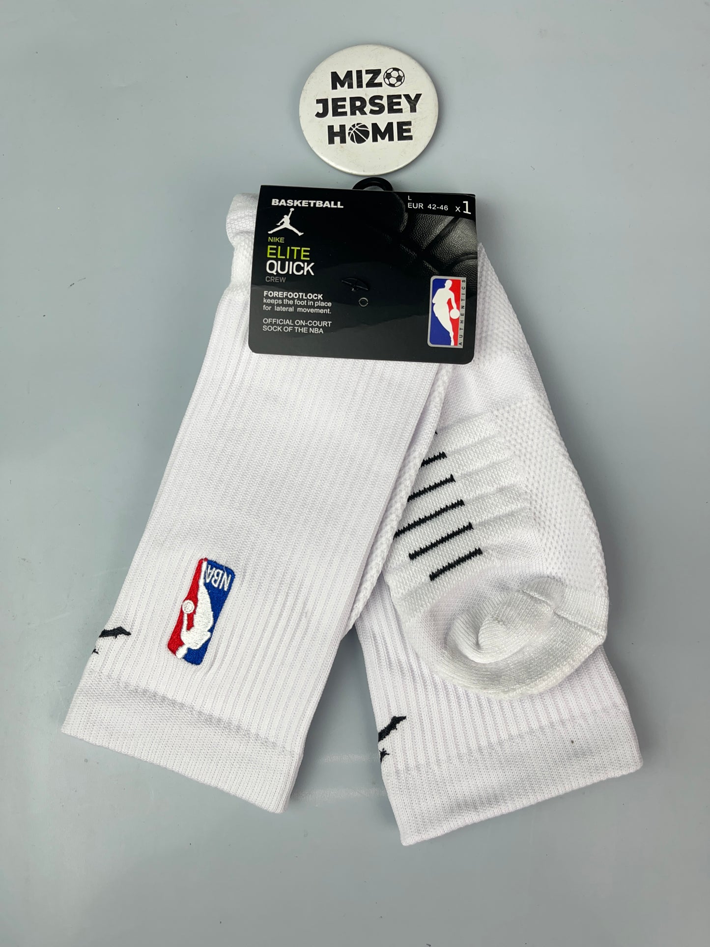 Jordan NBA White Socks