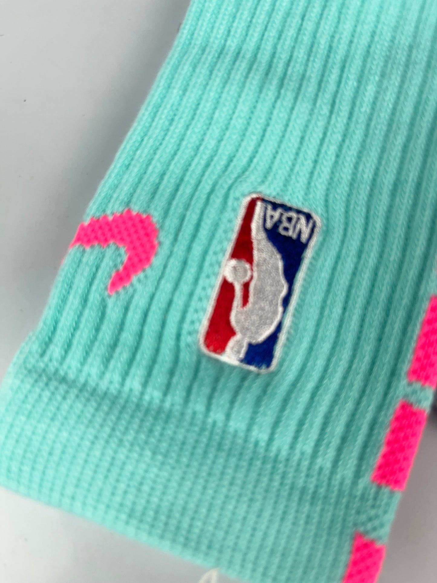 NIKE NBA Cyan Crew Basketball Socks