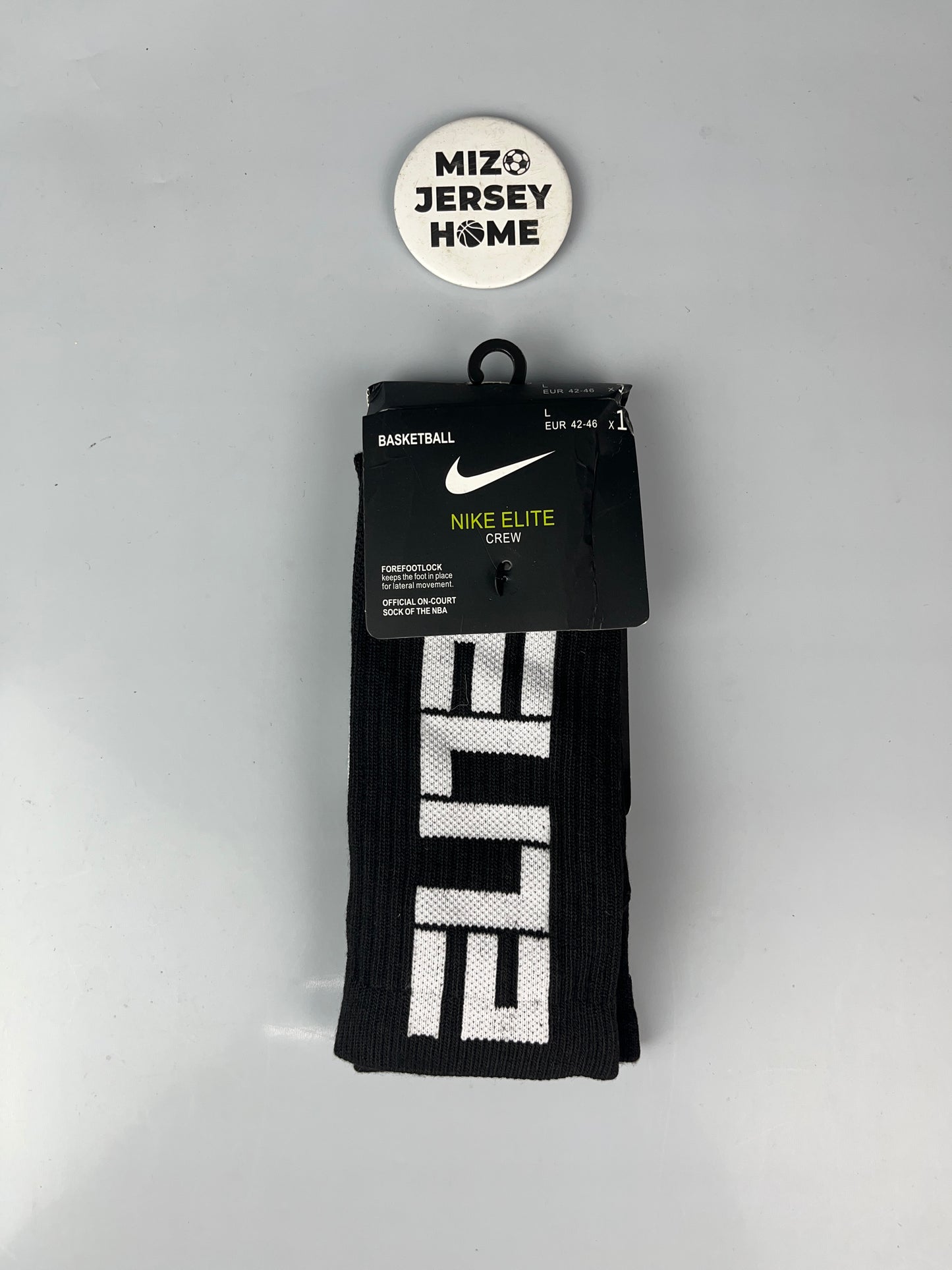 Nike Elite Black Crew Socks