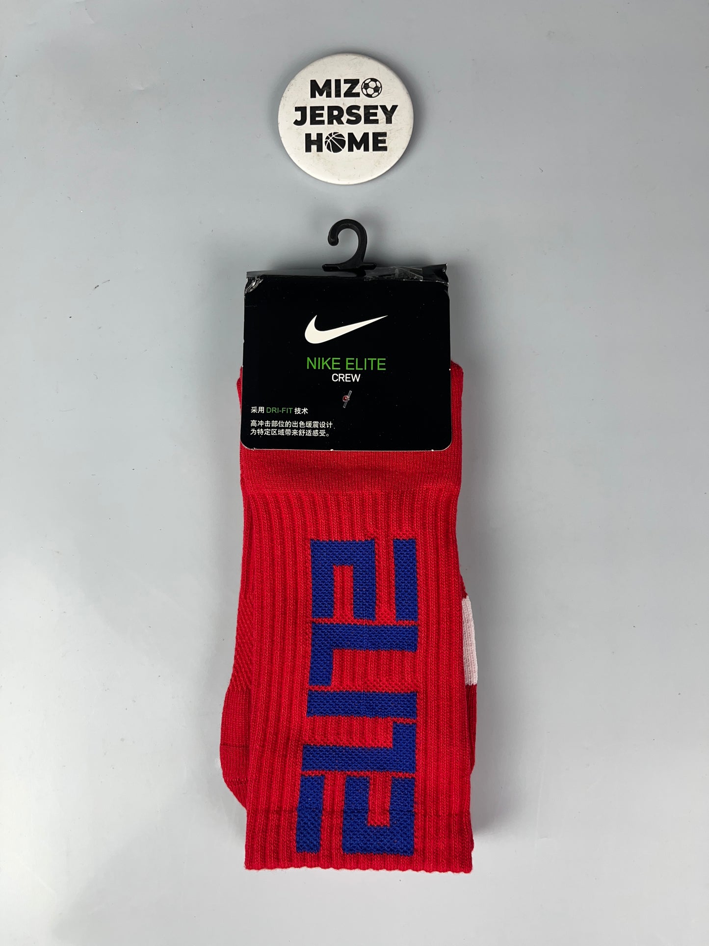 Nike Elite Red Crew Socks