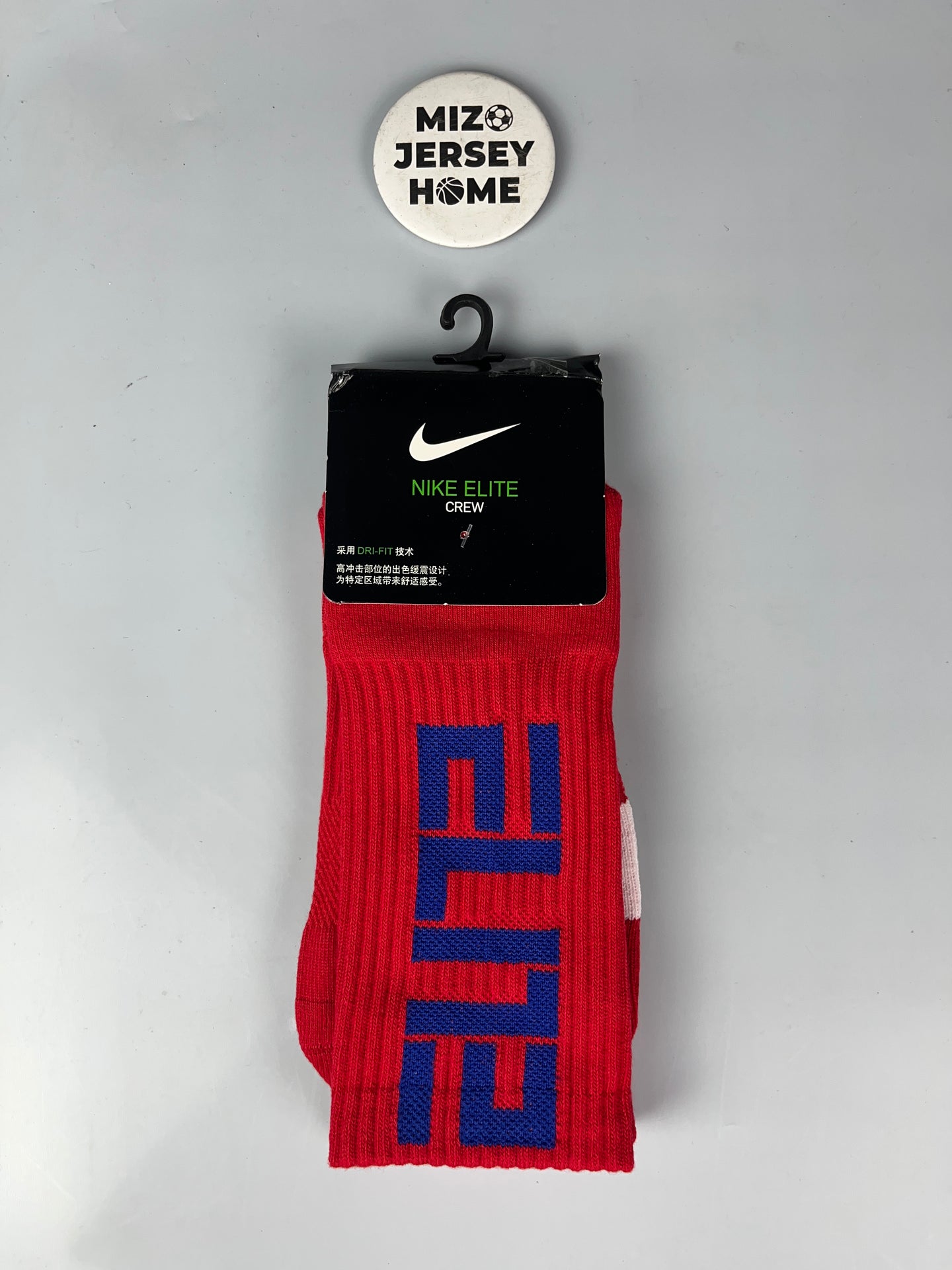 Nike Elite Red Crew Socks