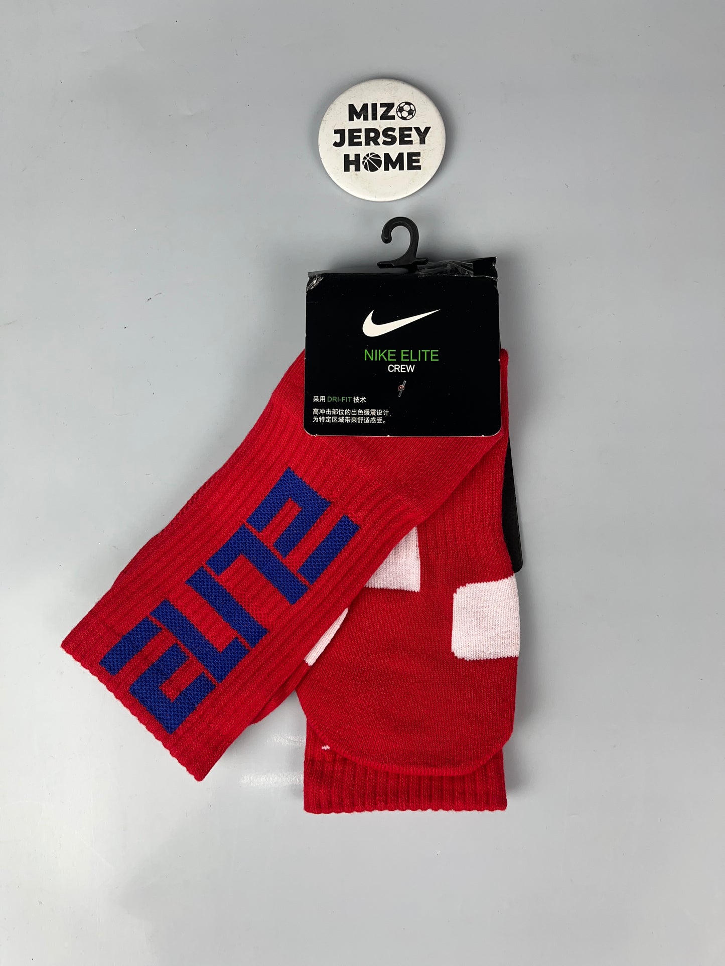 Nike Elite Red Crew Socks