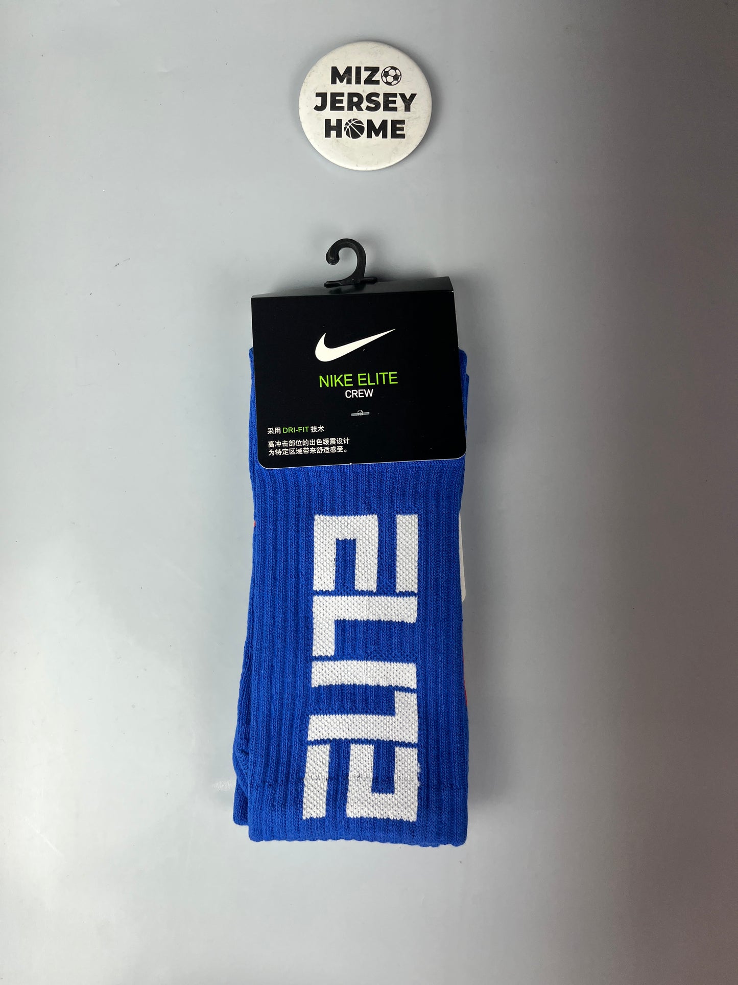 Nike Elite Blue Crew Socks