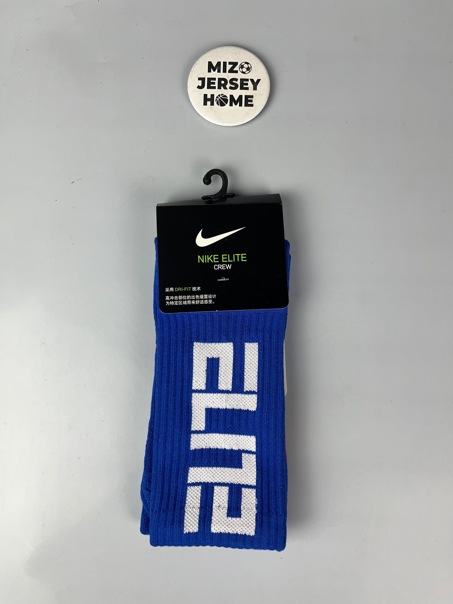 Nike Elite Blue Crew Socks