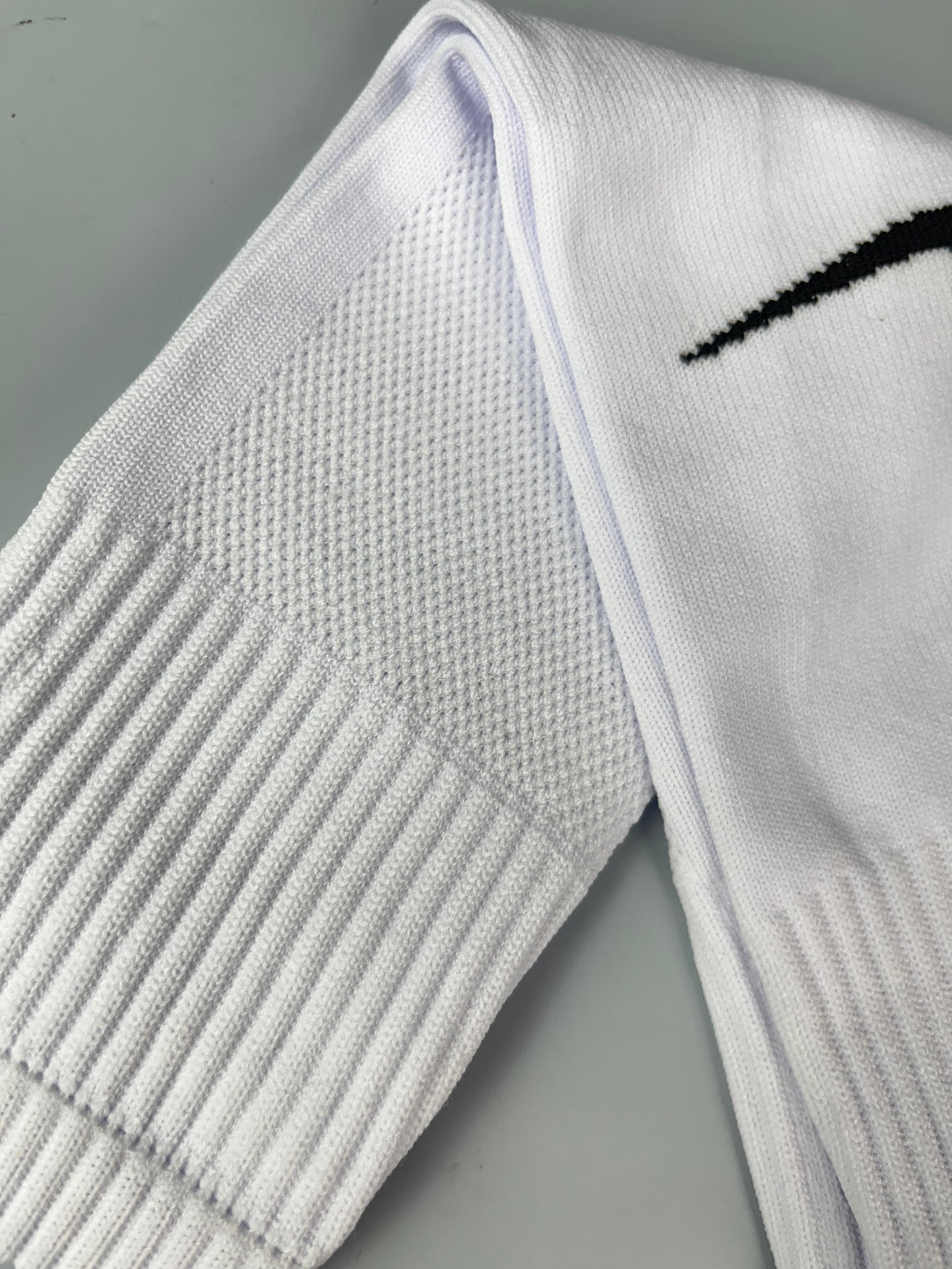 Nike White Pre-Cut Football Socks