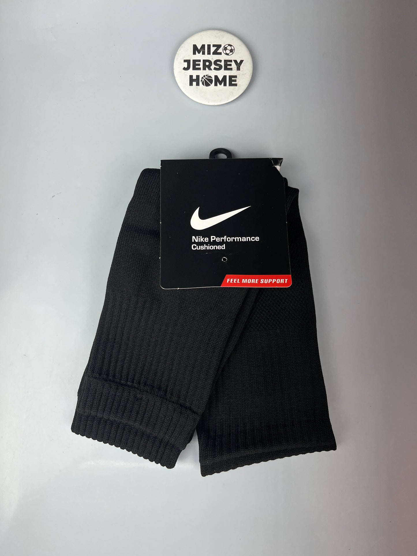 Nike Black Pre-Cut Football Socks
