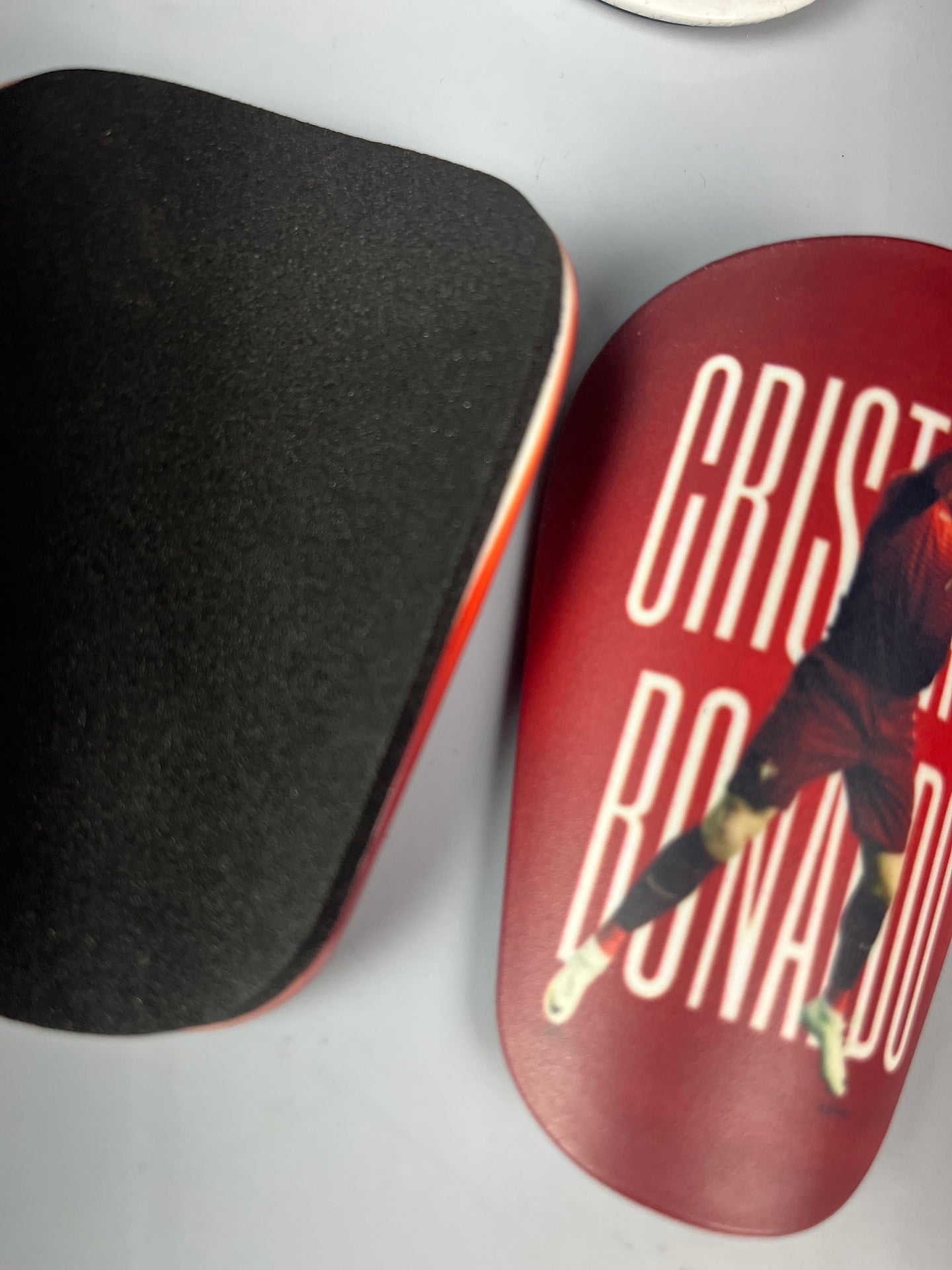 CR7 Shin Guard Red