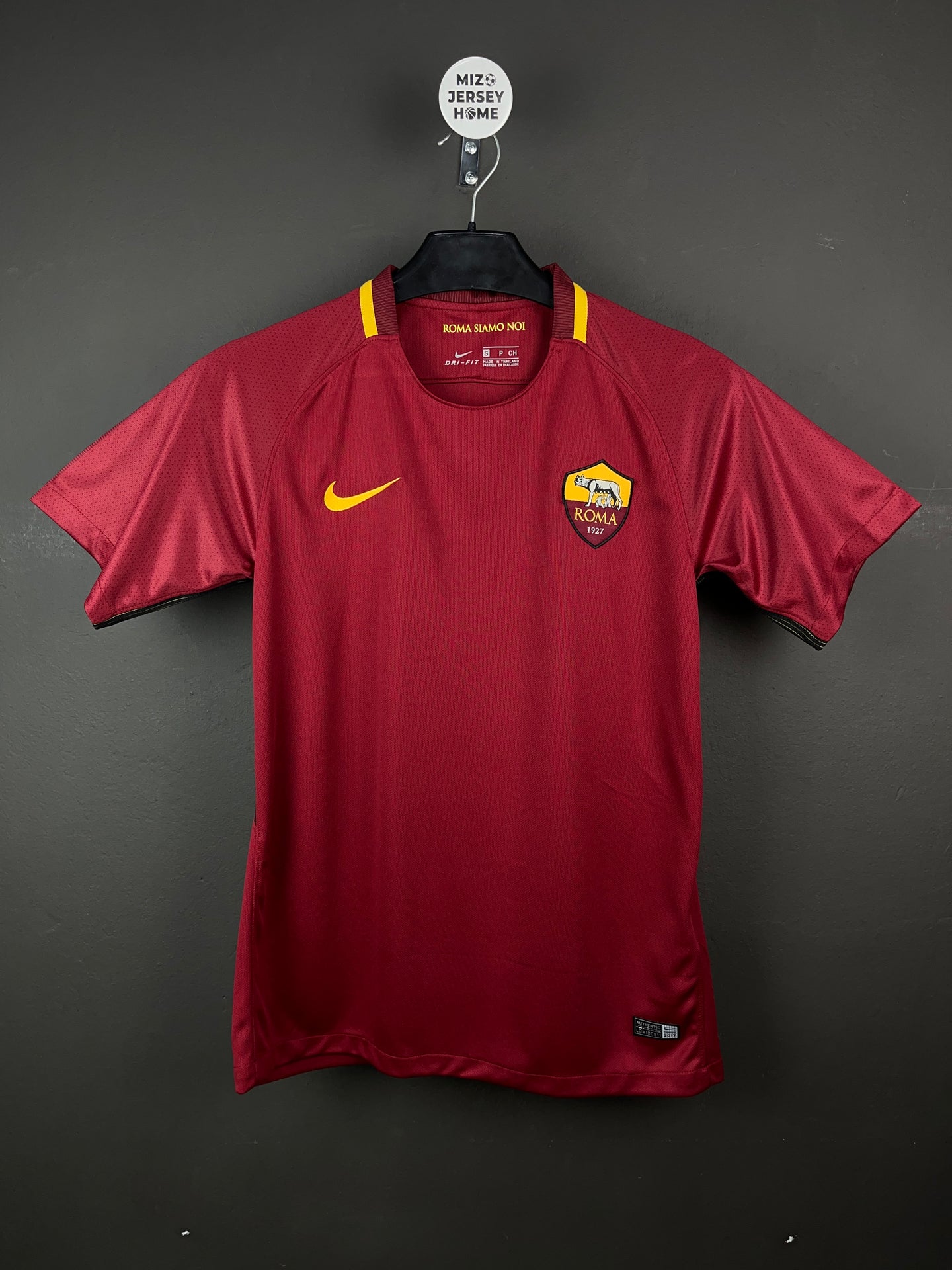AS Roma Home 2017-2018 Retro Jersey