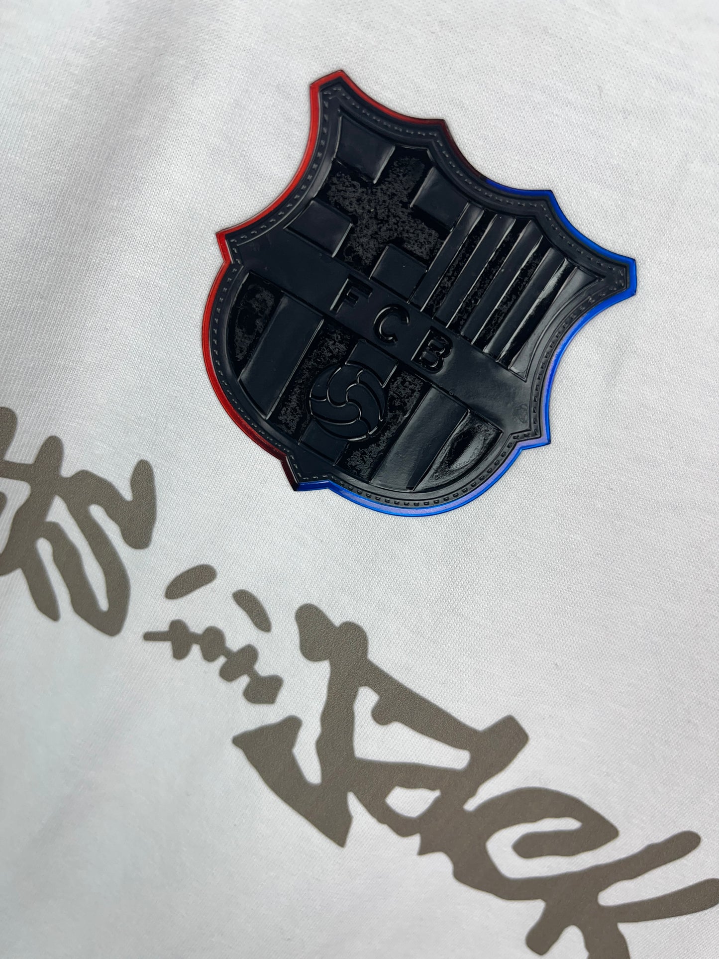 Barcelona X Travis Scott White T-Shirt