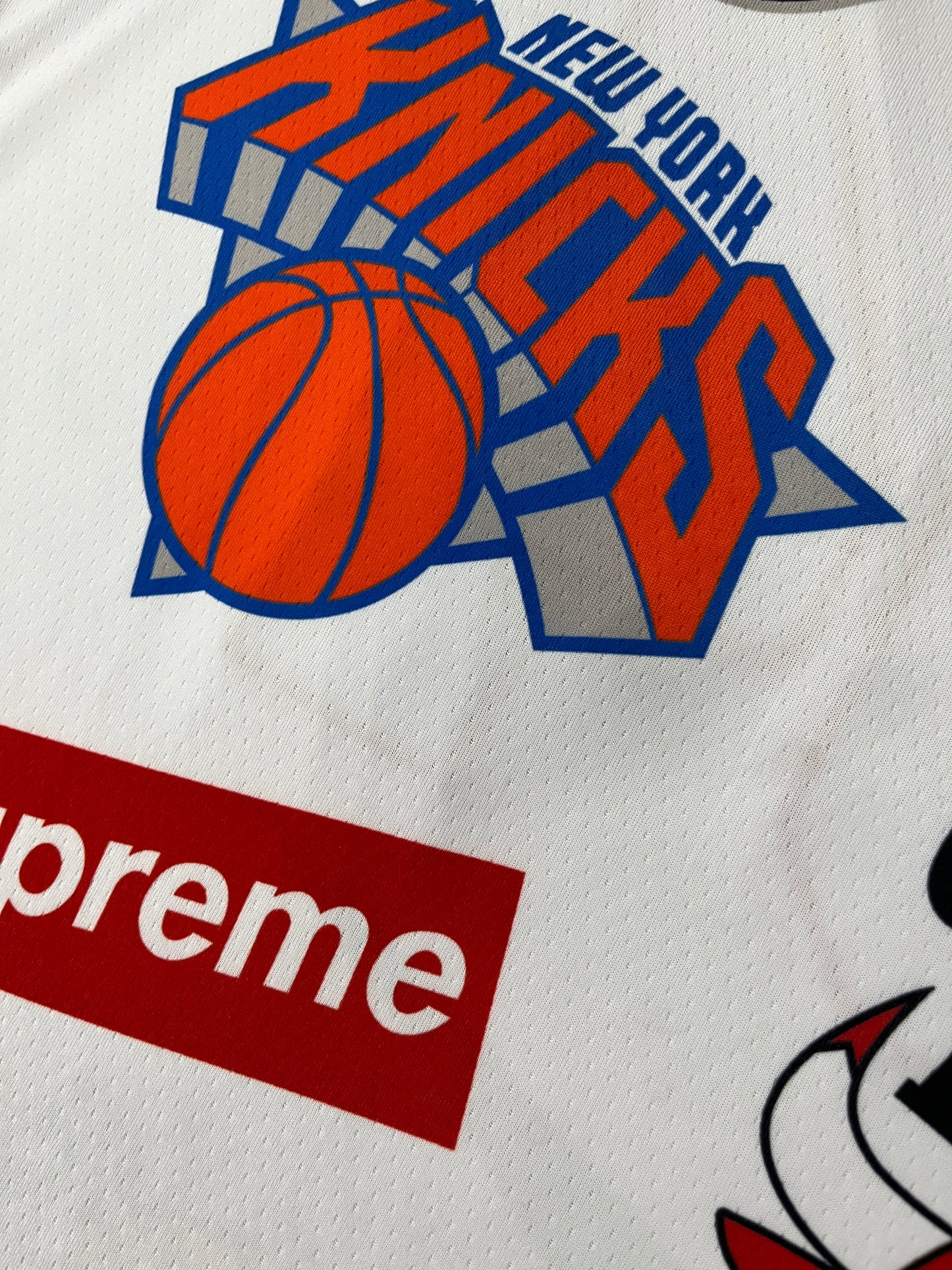 Nike X Supreme White NBA Jersey