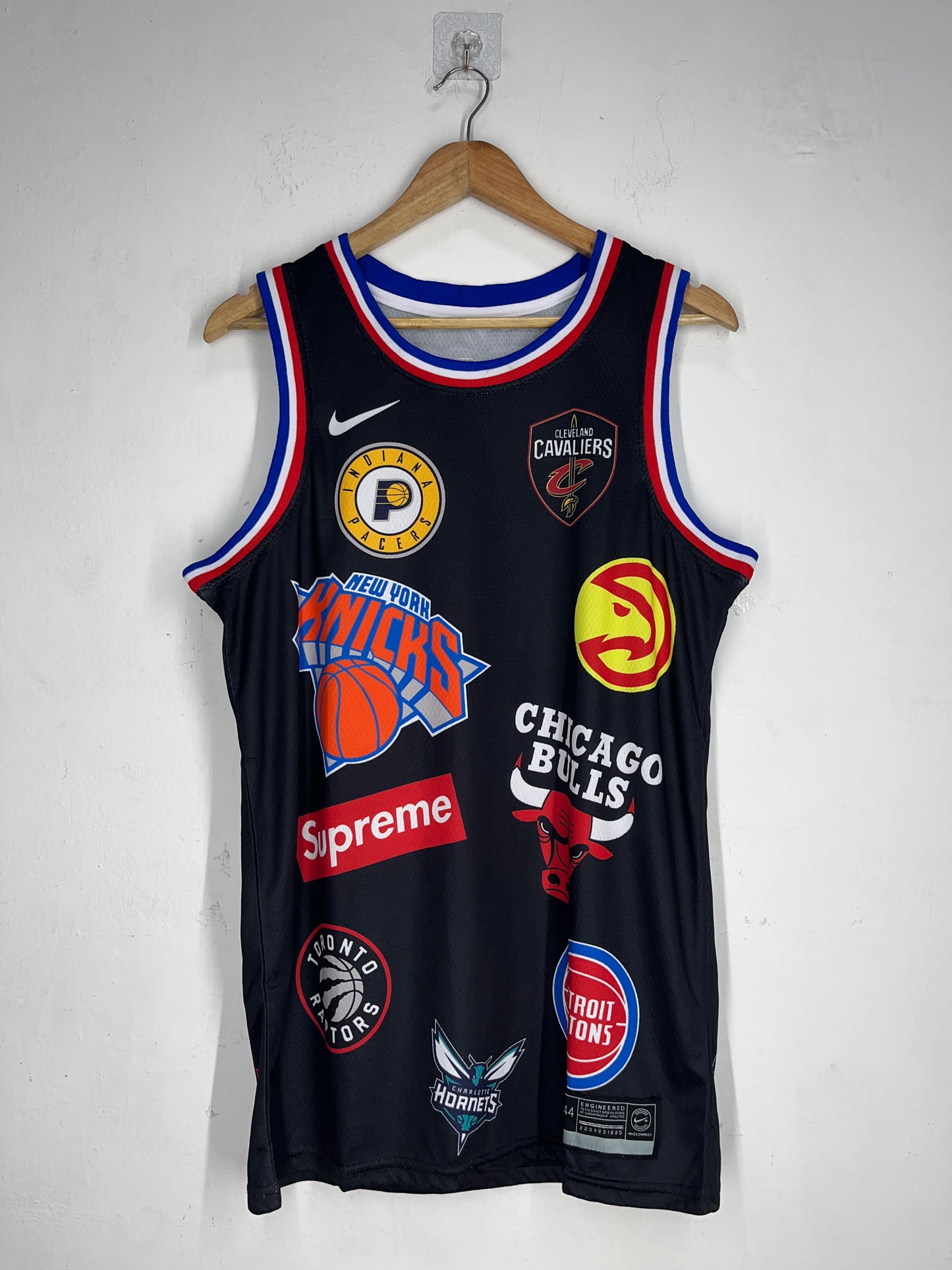Nike X Supreme Black NBA Jersey