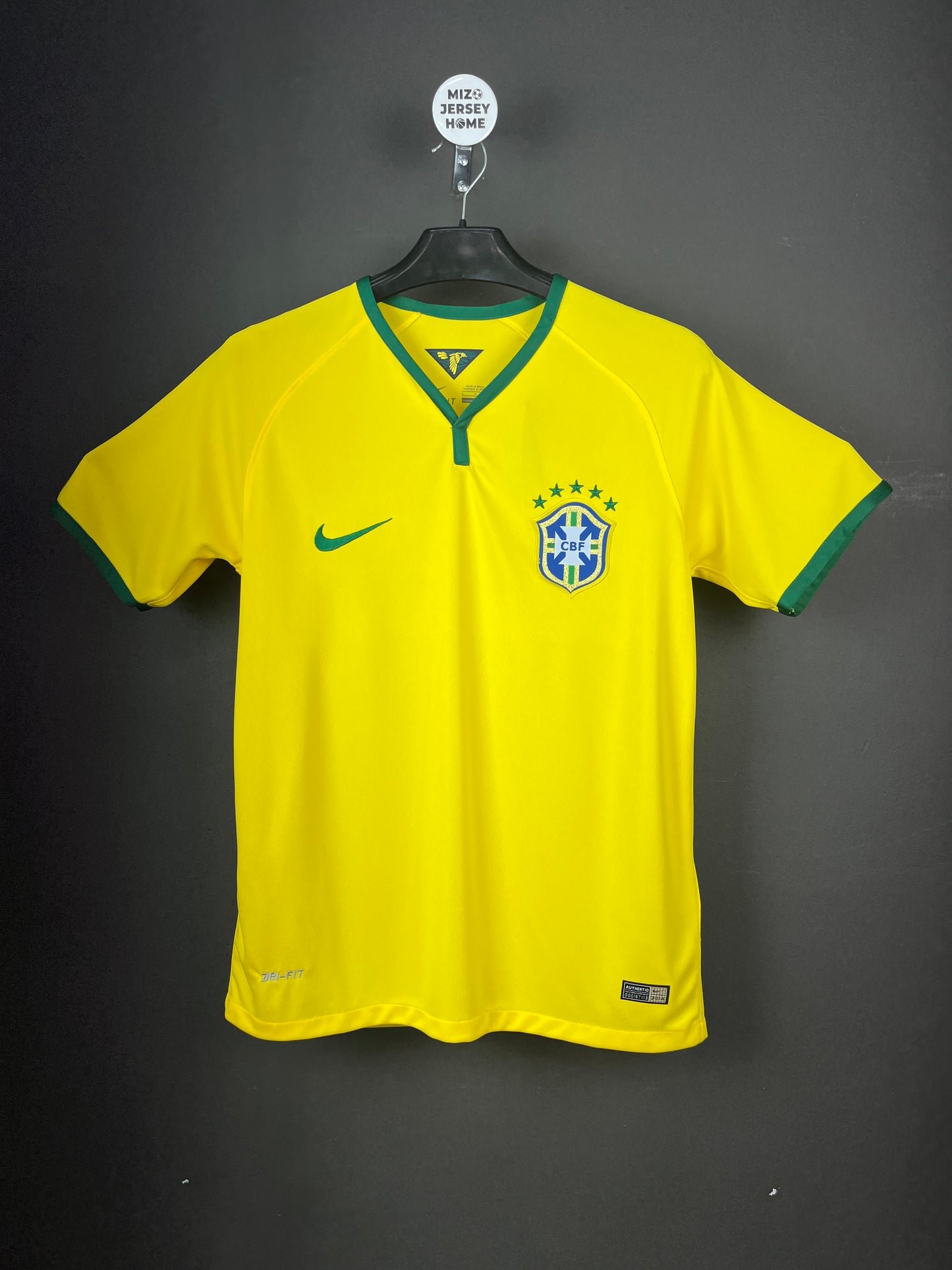 BRAZIL Retro 2014 Home Jersey