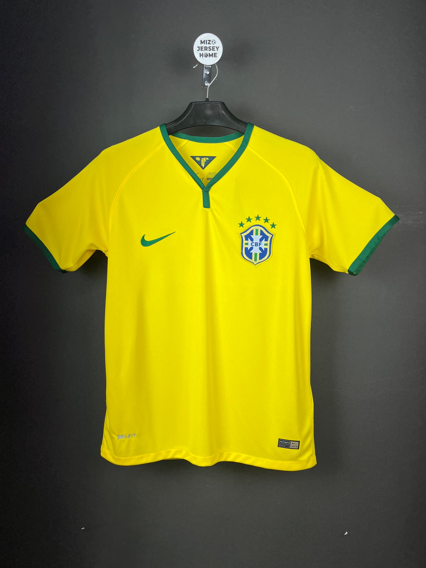 BRAZIL Retro 2014 Home Jersey