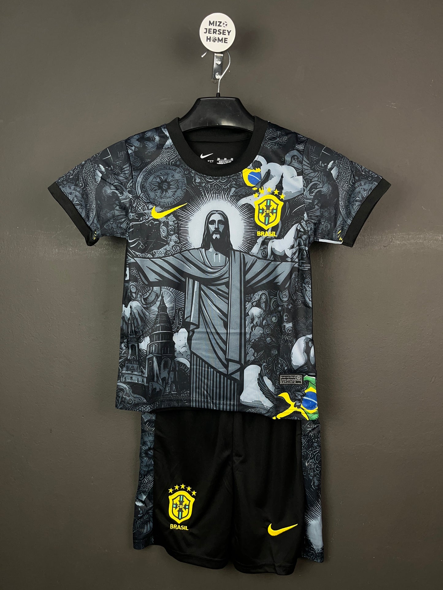 Brazil 'Christ The Redeemer' Edition Kids Jersey
