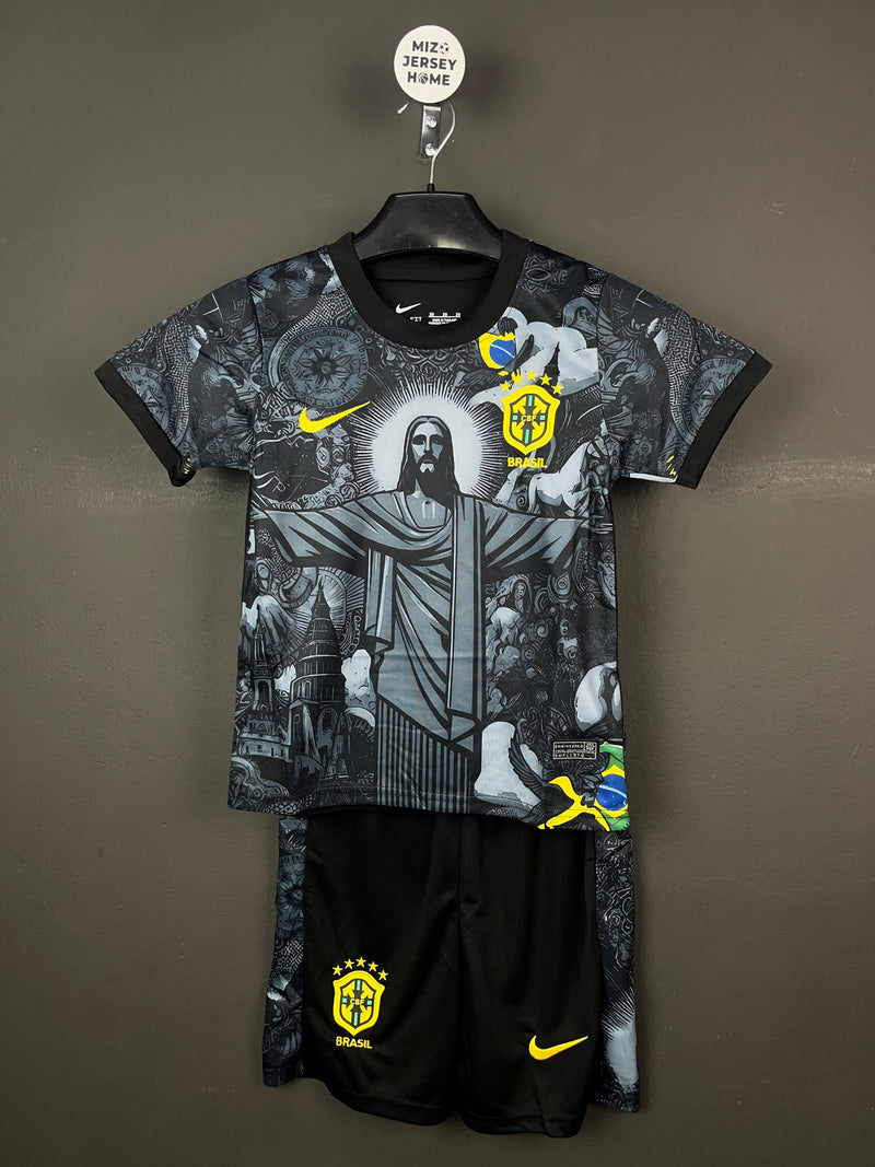 Brazil 'Christ The Redeemer' Edition Kids Jersey