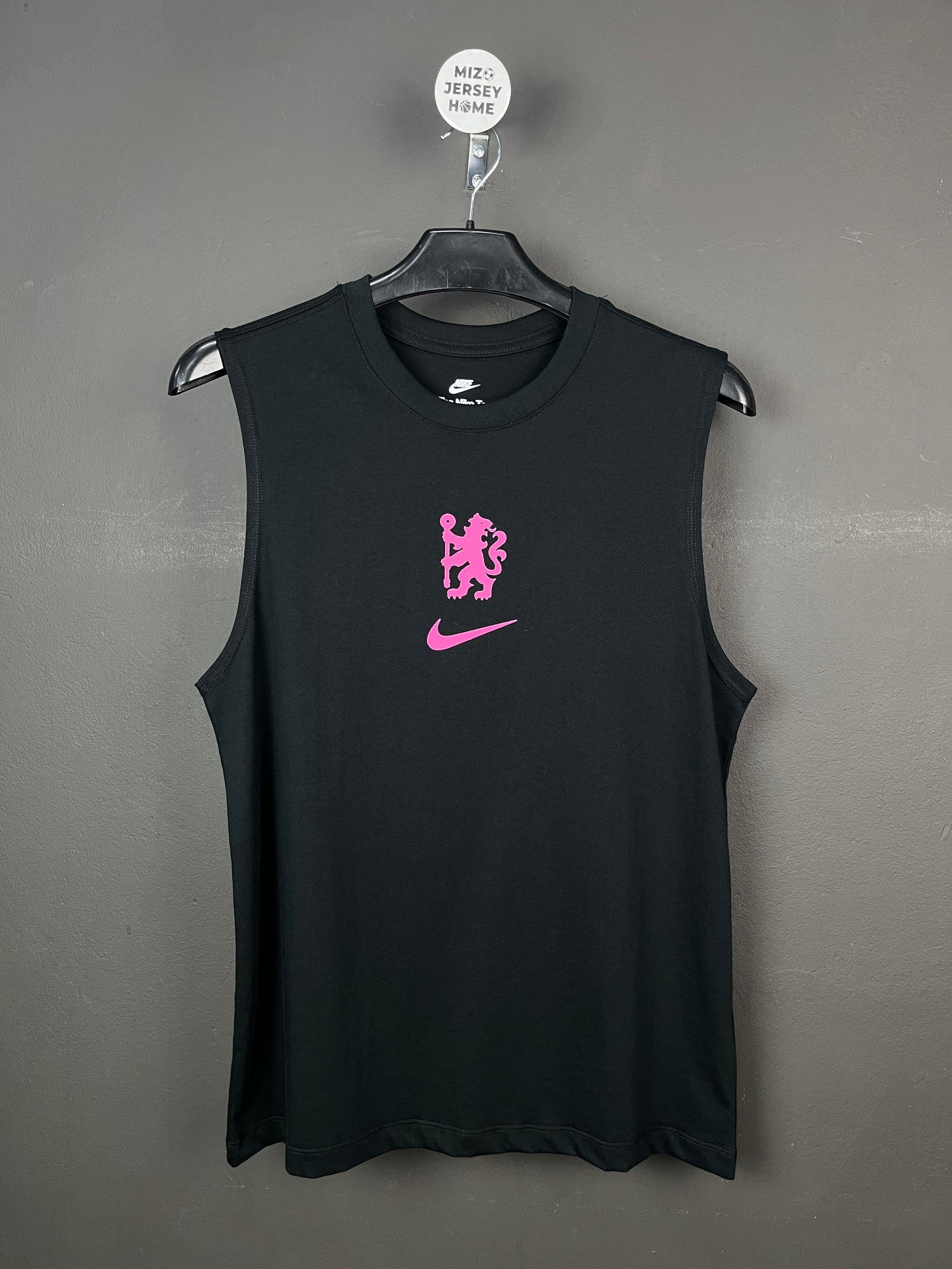 Chelsea Black Sleeveless Shirt