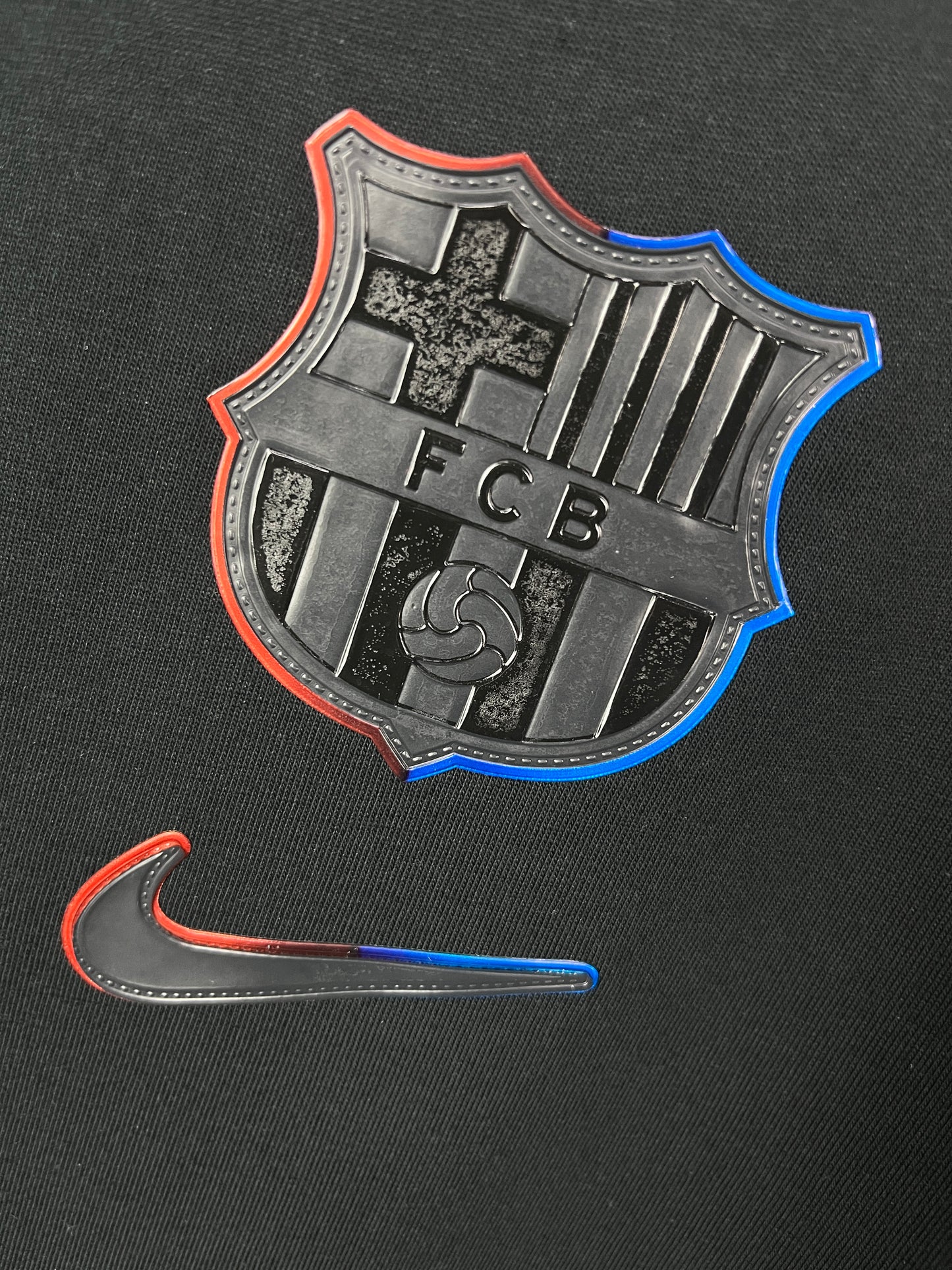 Barcelona Black Sleeveless Shirt